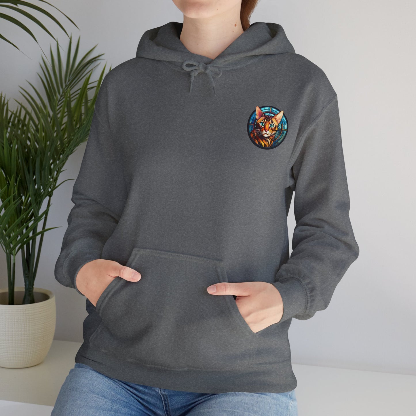 Bengal Cat Unisex Heavy Blend™ Hooded Sweatshirt
