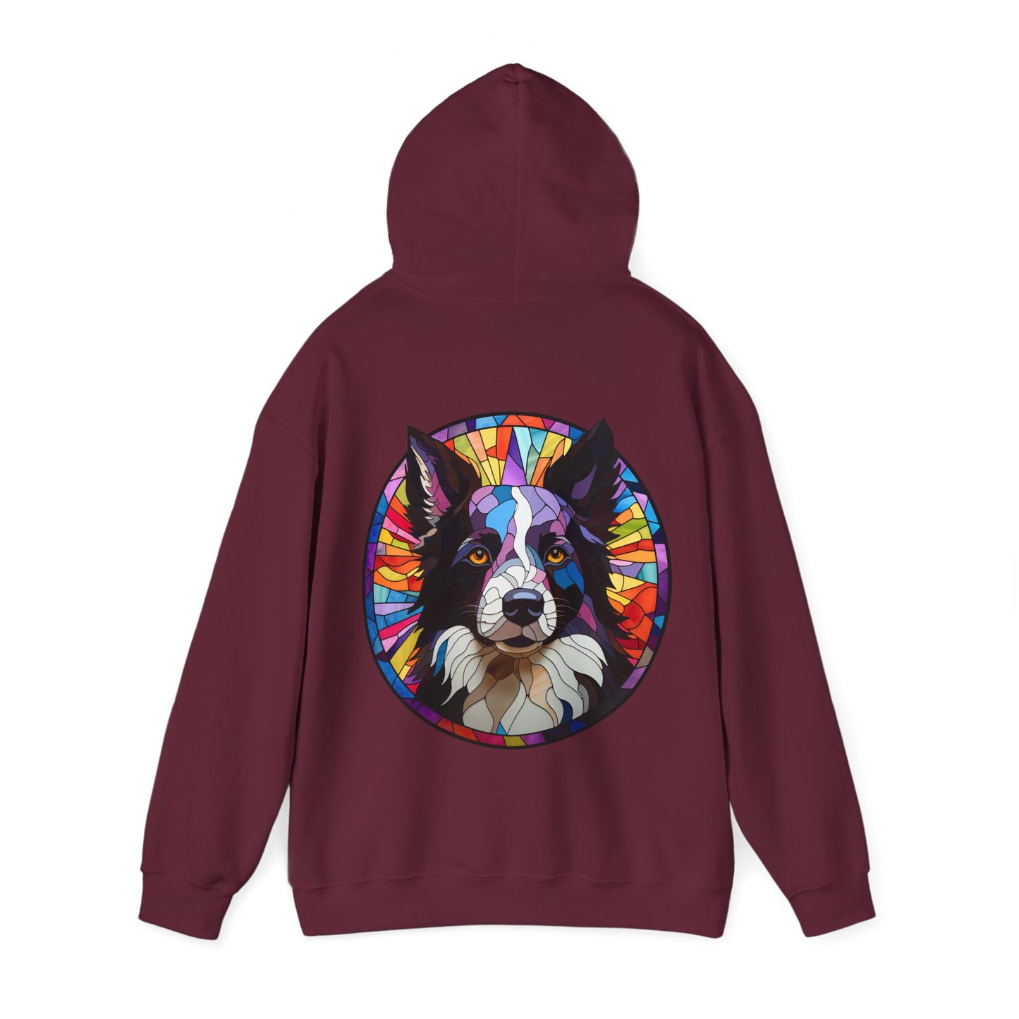 Definition Border Collie Unisex Heavy Blend™ Hooded Sweatshirt