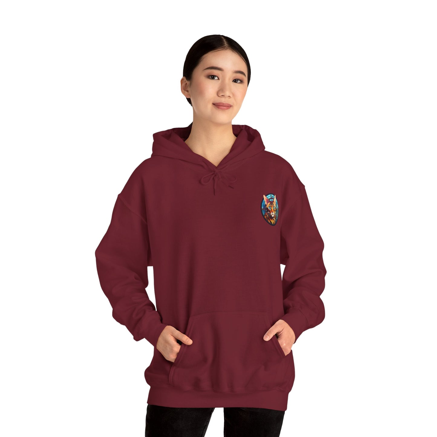 Bengal Cat Unisex Heavy Blend™ Hooded Sweatshirt