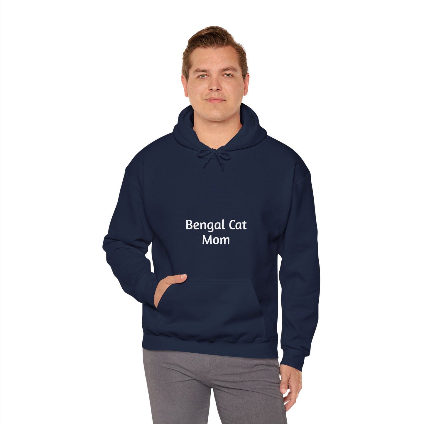 Bengal Cat Mom Unisex Heavy Blend™ Hooded Sweatshirt
