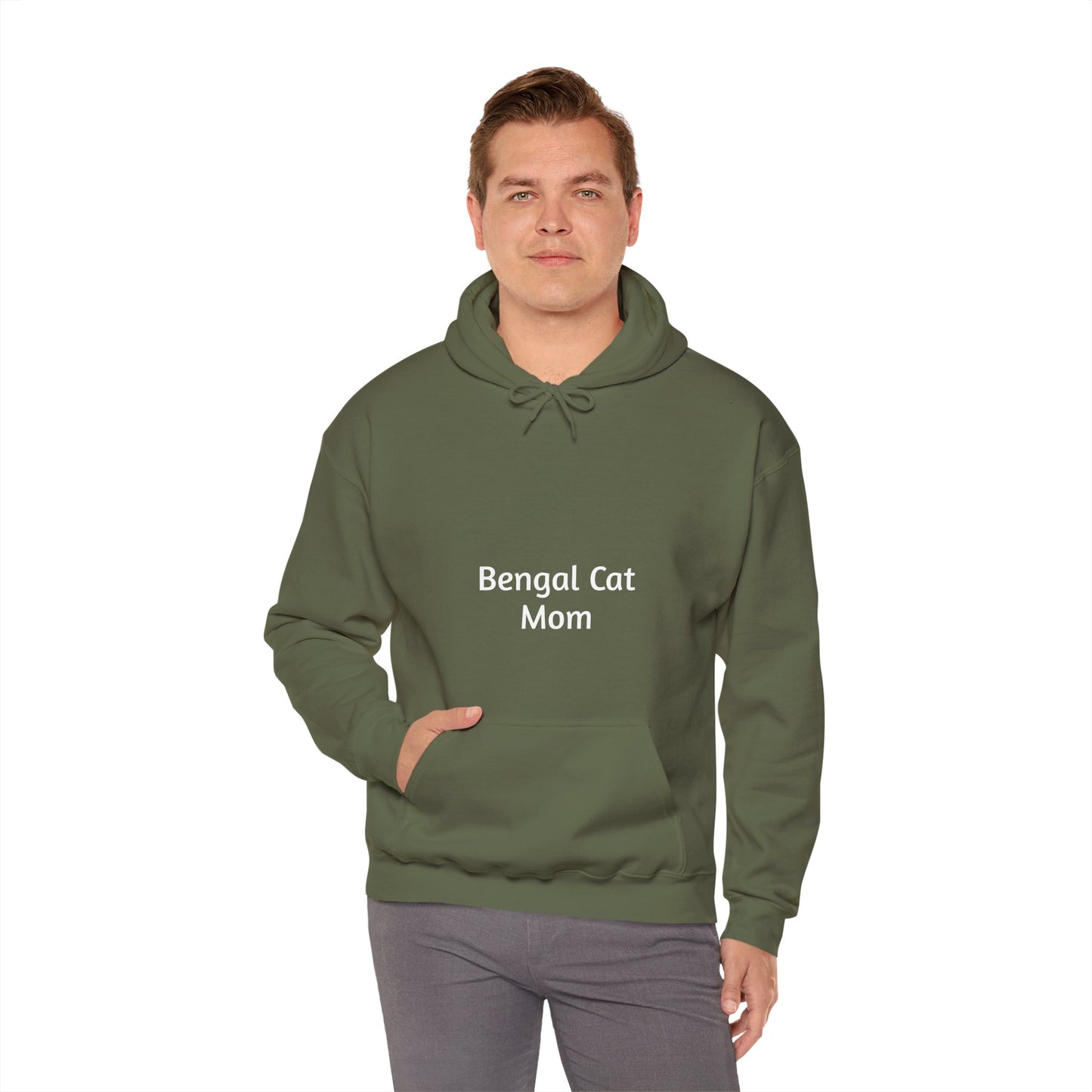 Bengal Cat Mom Unisex Heavy Blend™ Hooded Sweatshirt
