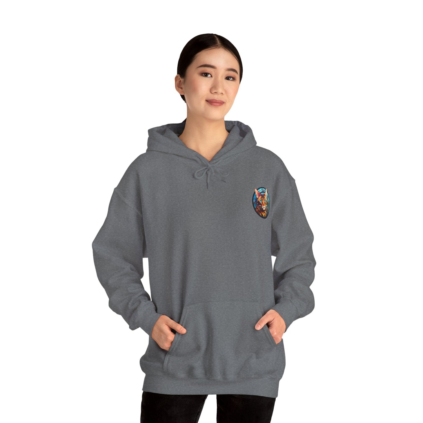 Bengal Cat Unisex Heavy Blend™ Hooded Sweatshirt