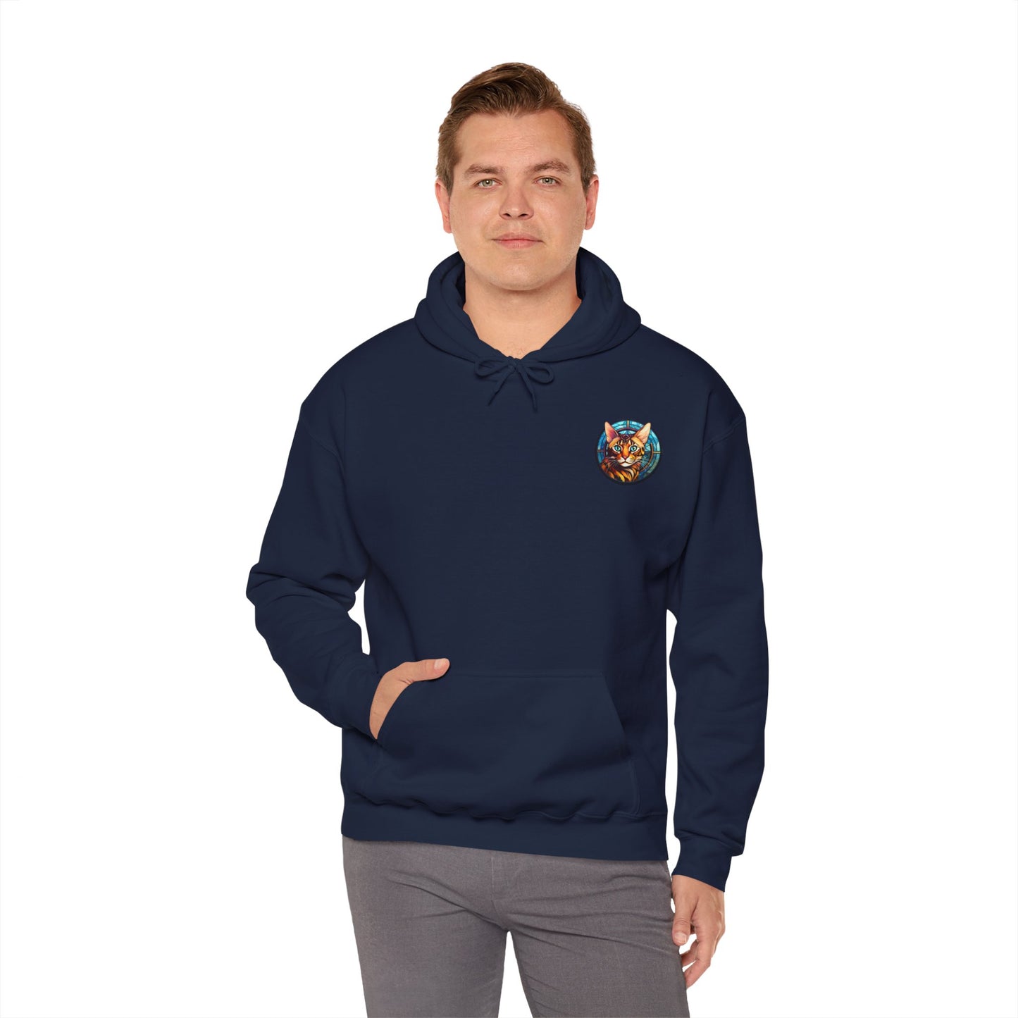 Bengal Cat Unisex Heavy Blend™ Hooded Sweatshirt