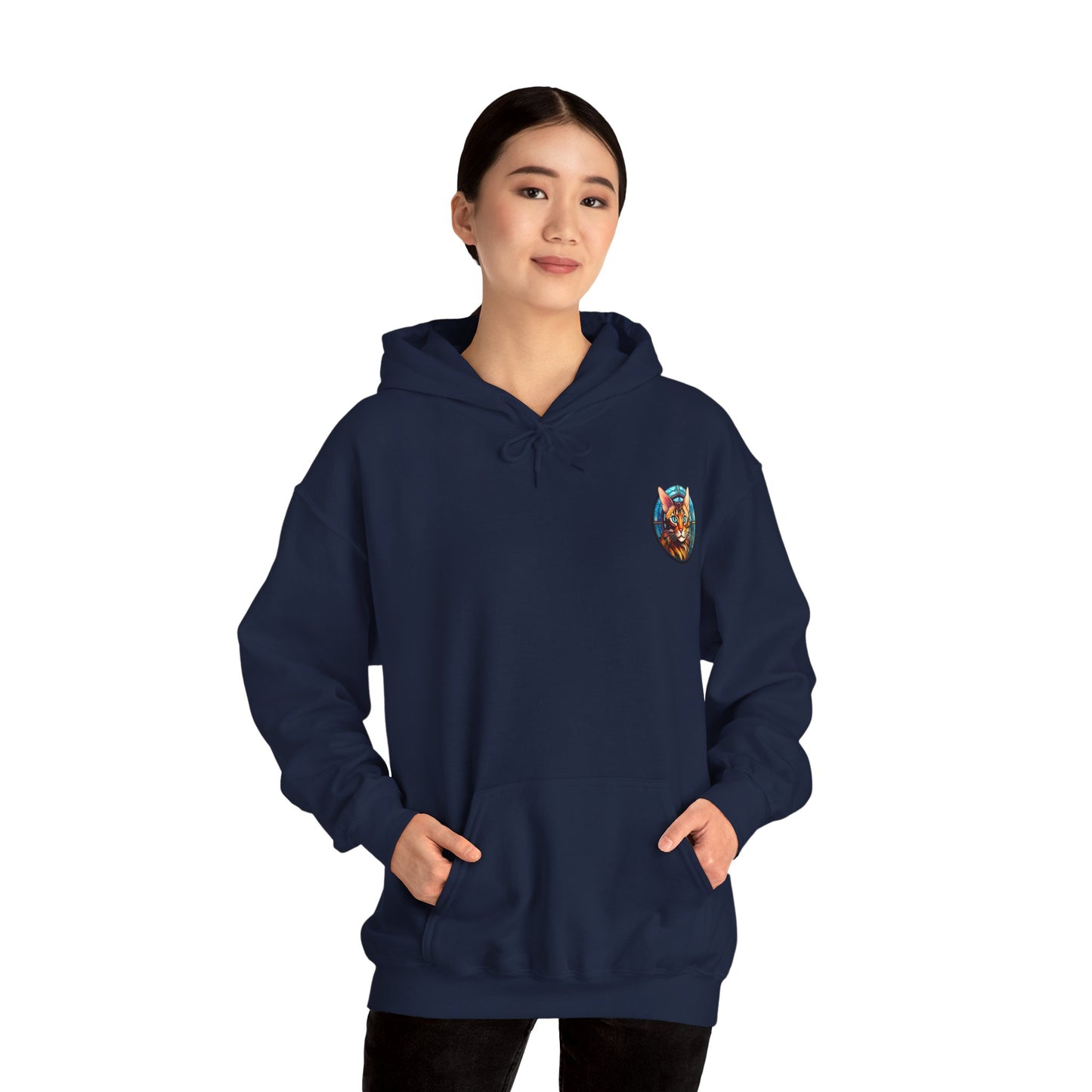 Bengal Cat Unisex Heavy Blend™ Hooded Sweatshirt