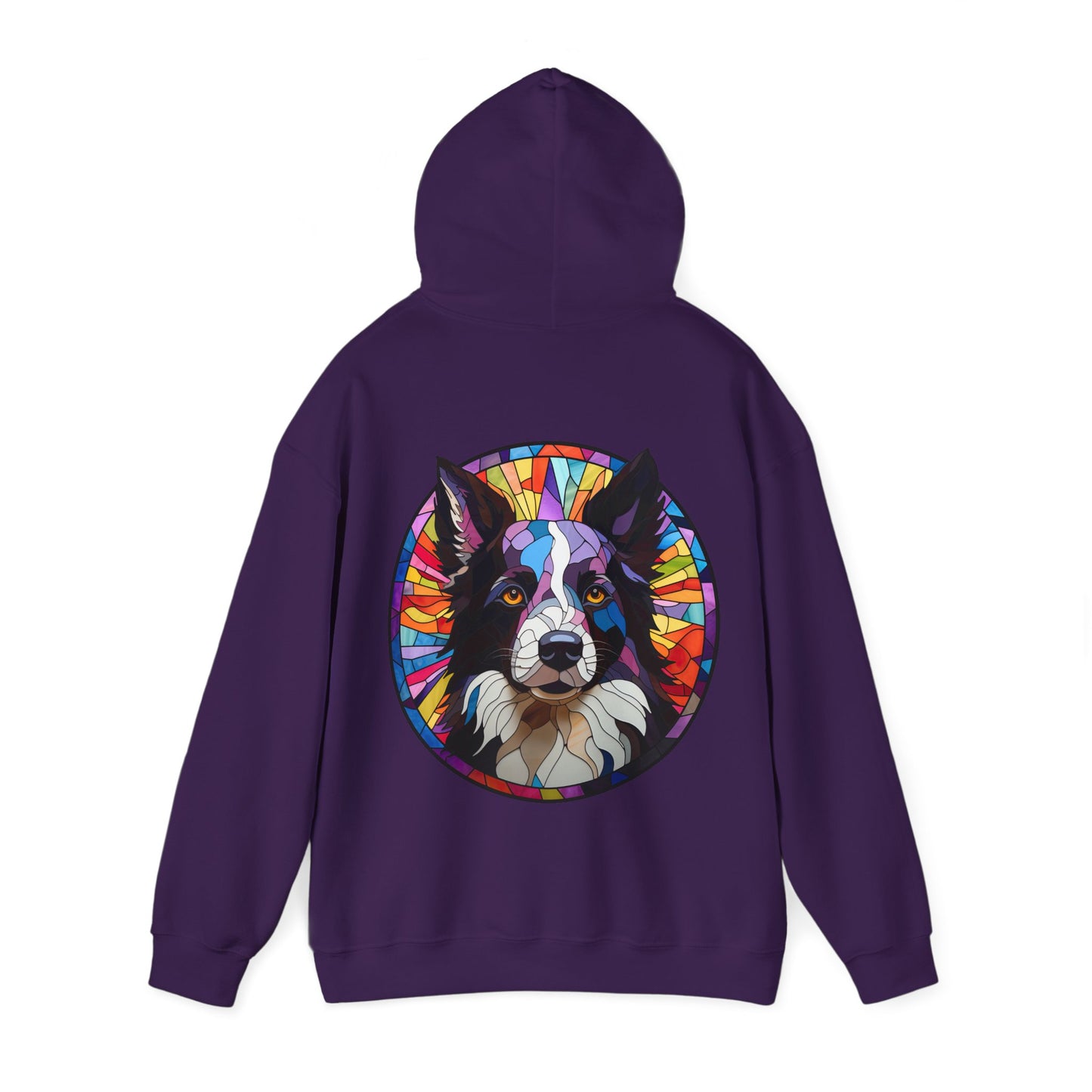 Definition Border Collie Unisex Heavy Blend™ Hooded Sweatshirt
