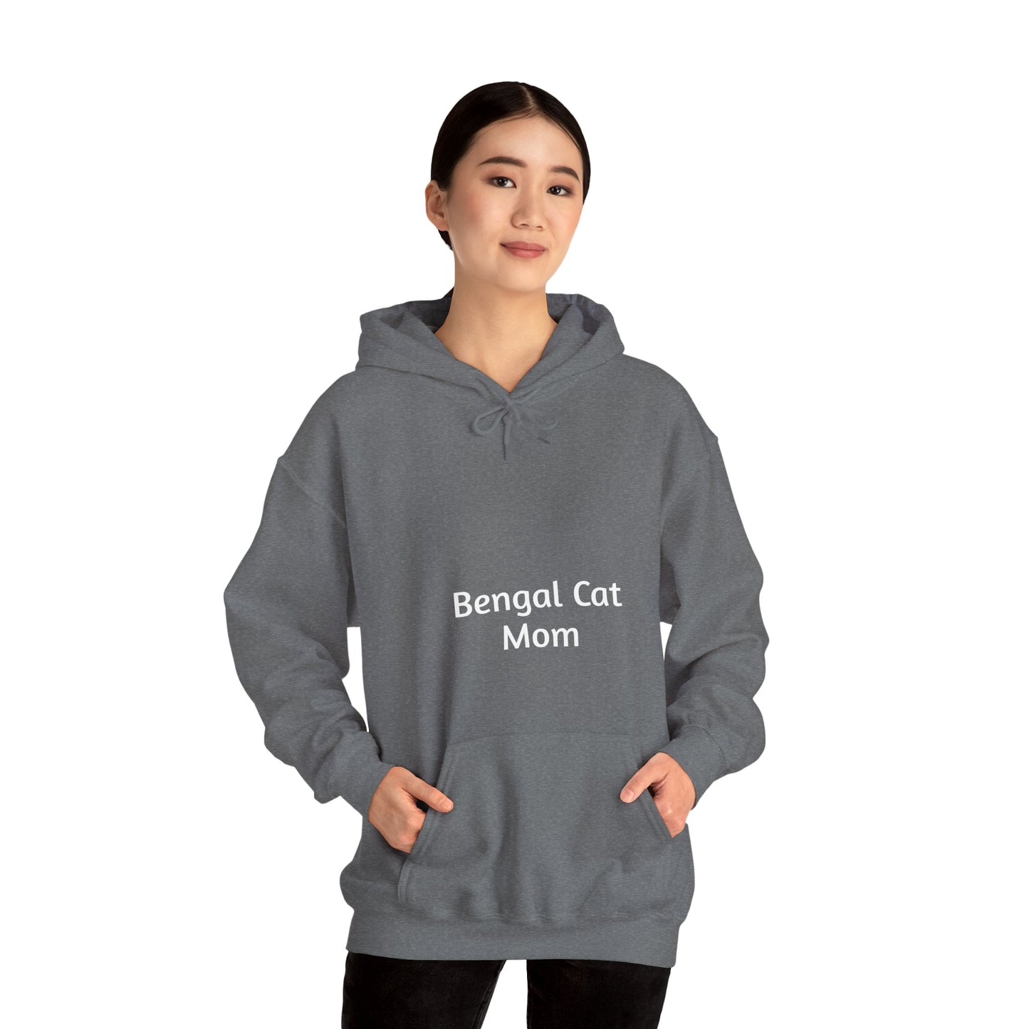 Bengal Cat Mom Unisex Heavy Blend™ Hooded Sweatshirt