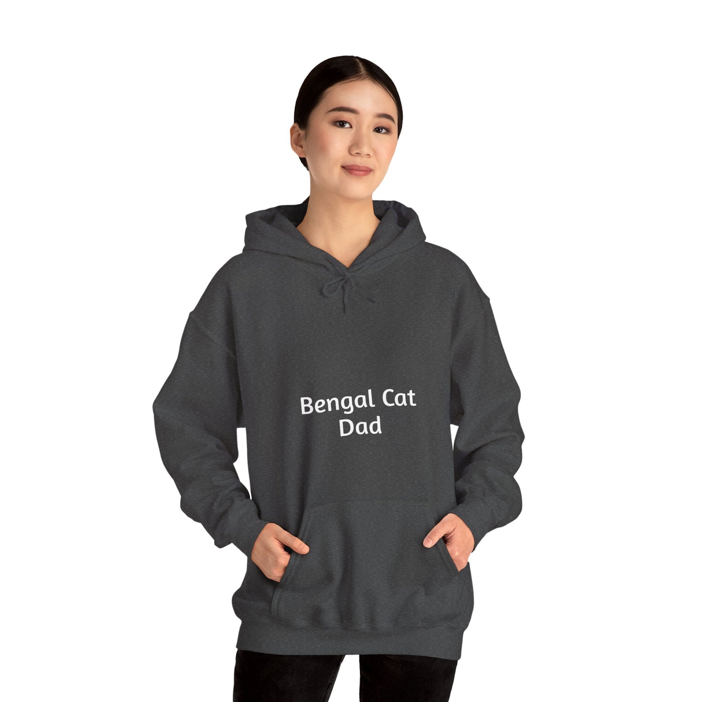 Bengal Cat Dad Unisex Heavy Blend™ Hooded Sweatshirt