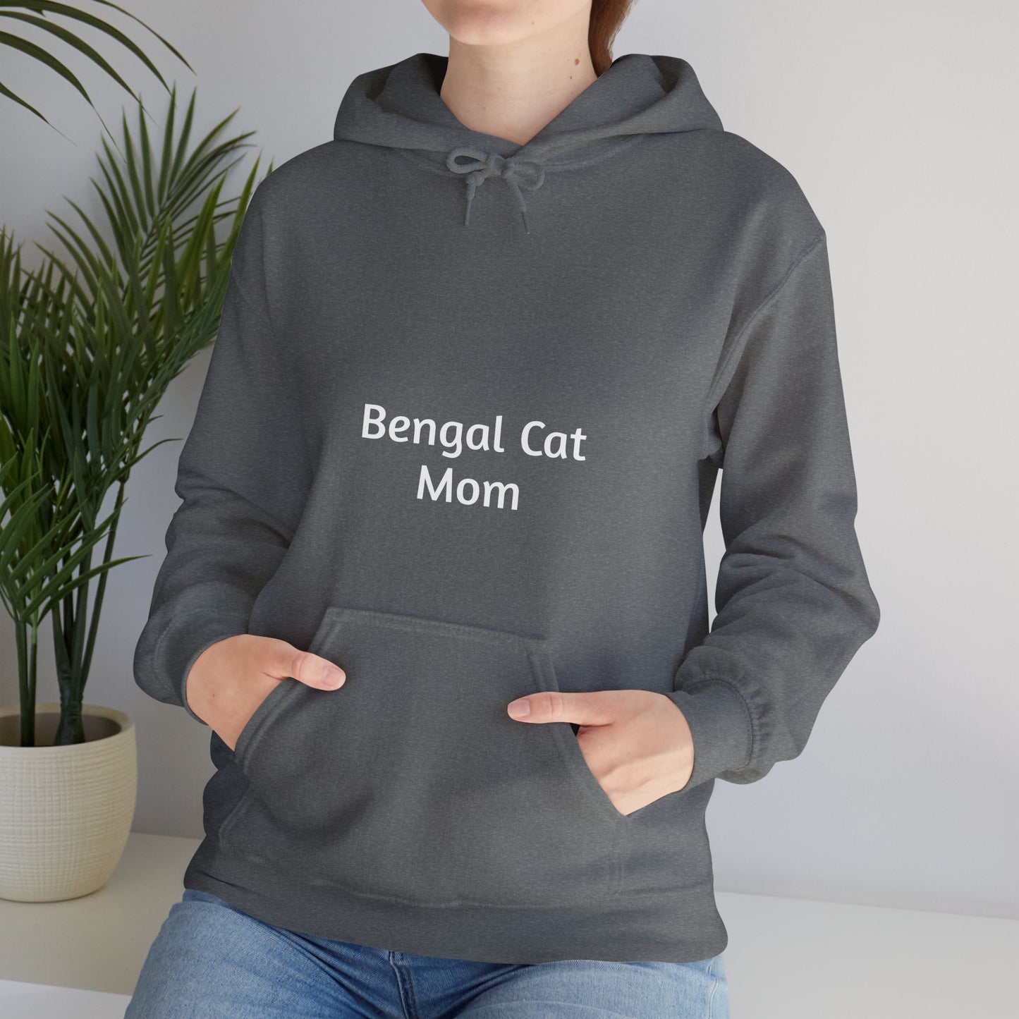 Bengal Cat Mom Unisex Heavy Blend™ Hooded Sweatshirt
