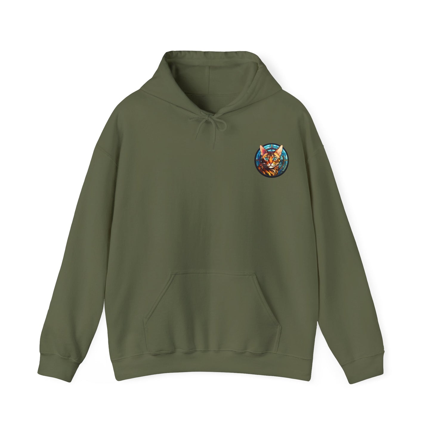 Bengal Cat Unisex Heavy Blend™ Hooded Sweatshirt