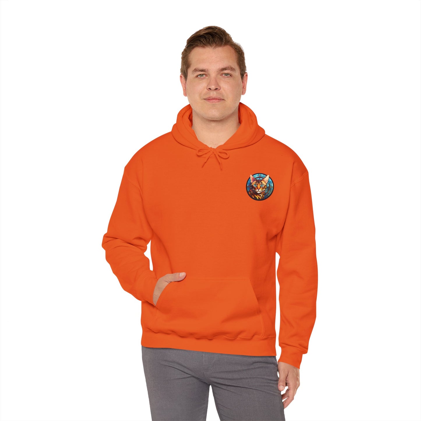 Bengal Cat Unisex Heavy Blend™ Hooded Sweatshirt