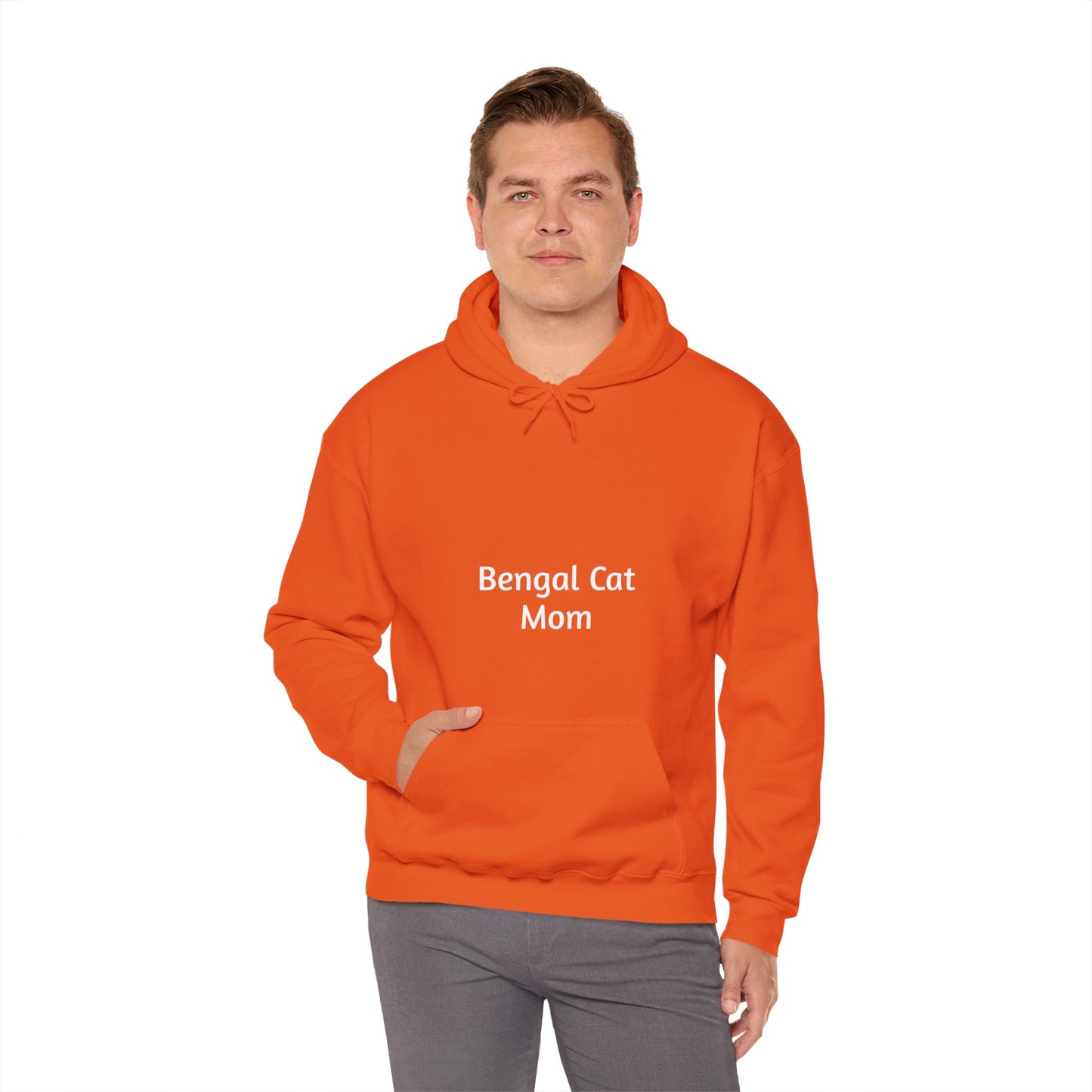 Bengal Cat Mom Unisex Heavy Blend™ Hooded Sweatshirt