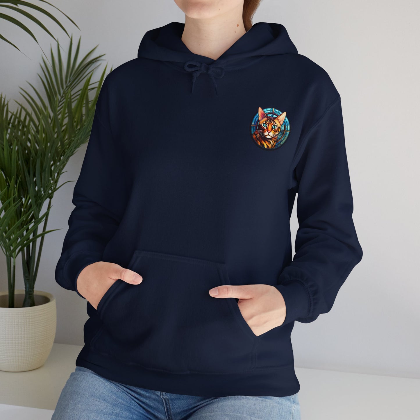 Bengal Cat Unisex Heavy Blend™ Hooded Sweatshirt