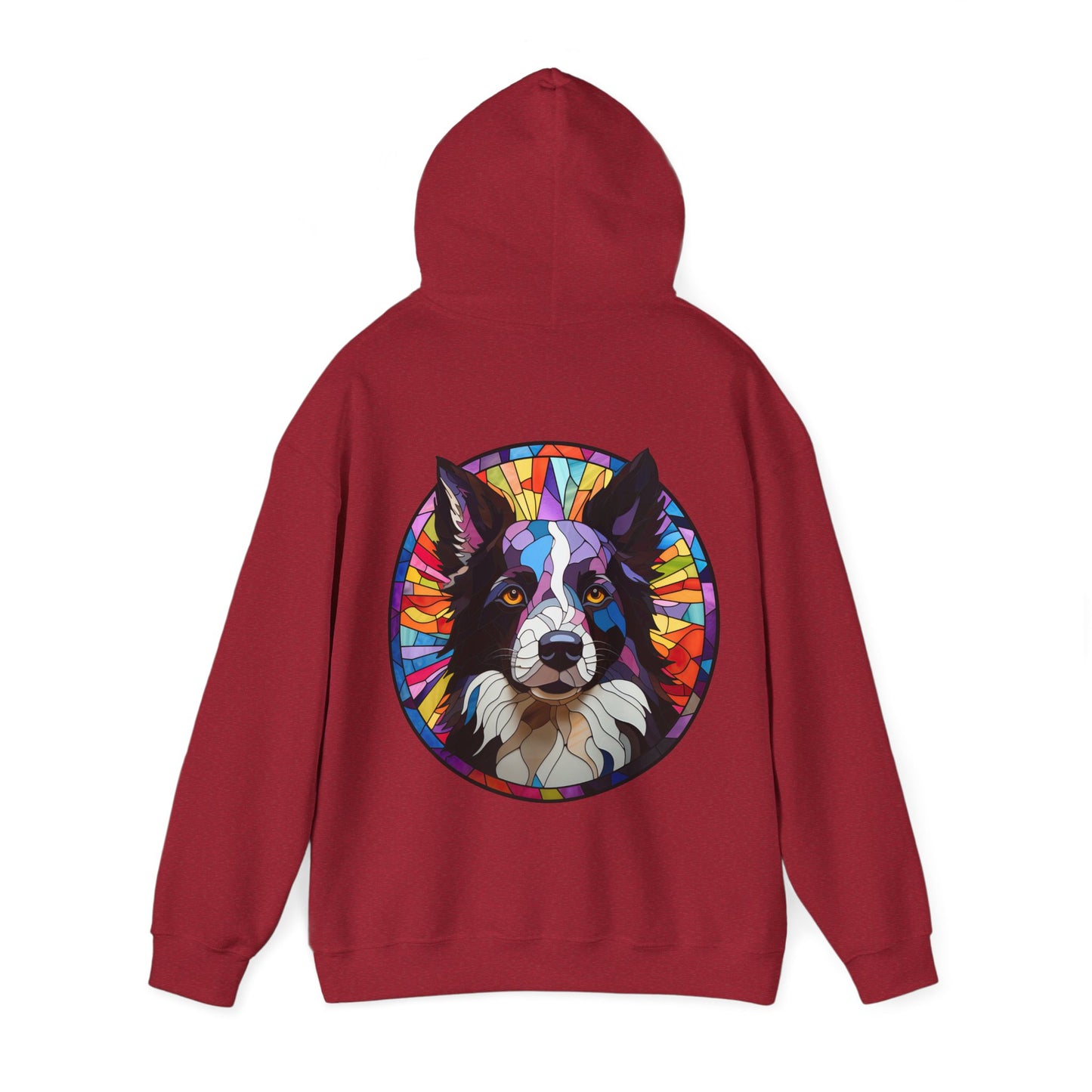 Definition Border Collie Unisex Heavy Blend™ Hooded Sweatshirt
