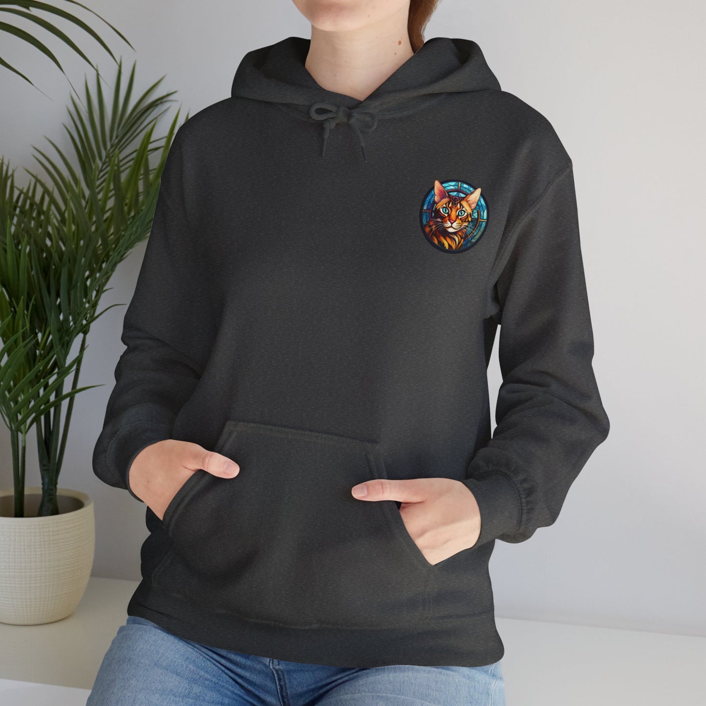 Bengal Cat Unisex Heavy Blend™ Hooded Sweatshirt