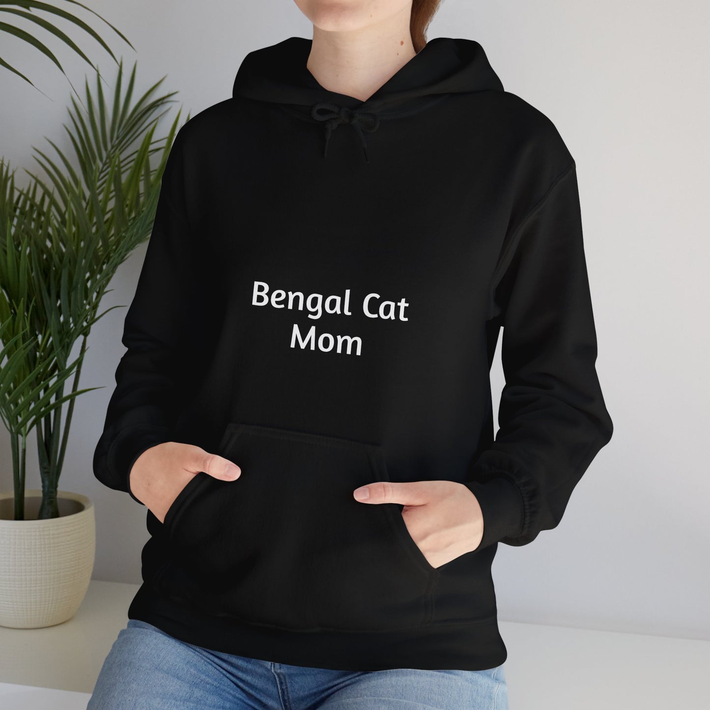 Bengal Cat Mom Unisex Heavy Blend™ Hooded Sweatshirt