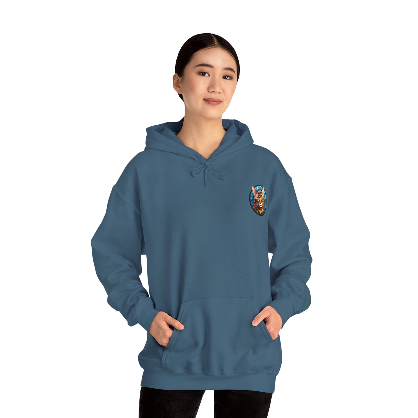 Bengal Cat Unisex Heavy Blend™ Hooded Sweatshirt