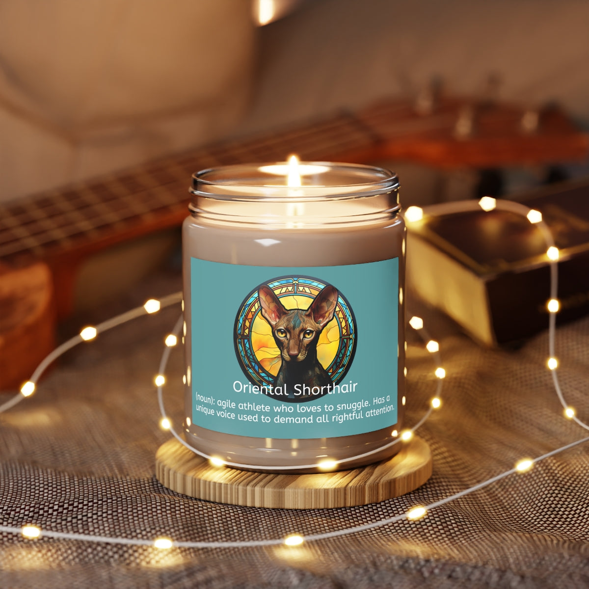 Cat Candle