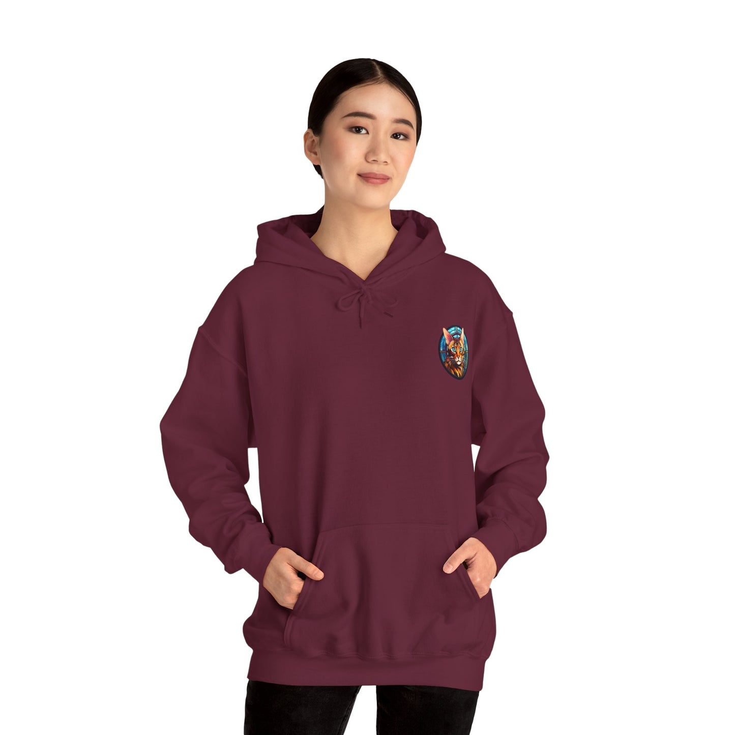 Bengal Cat Unisex Heavy Blend™ Hooded Sweatshirt
