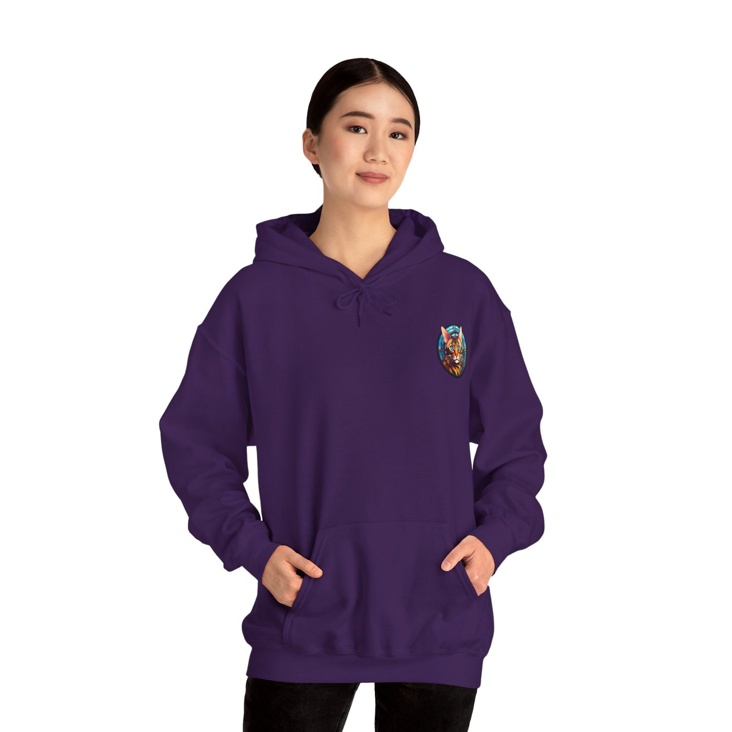Bengal Cat Unisex Heavy Blend™ Hooded Sweatshirt