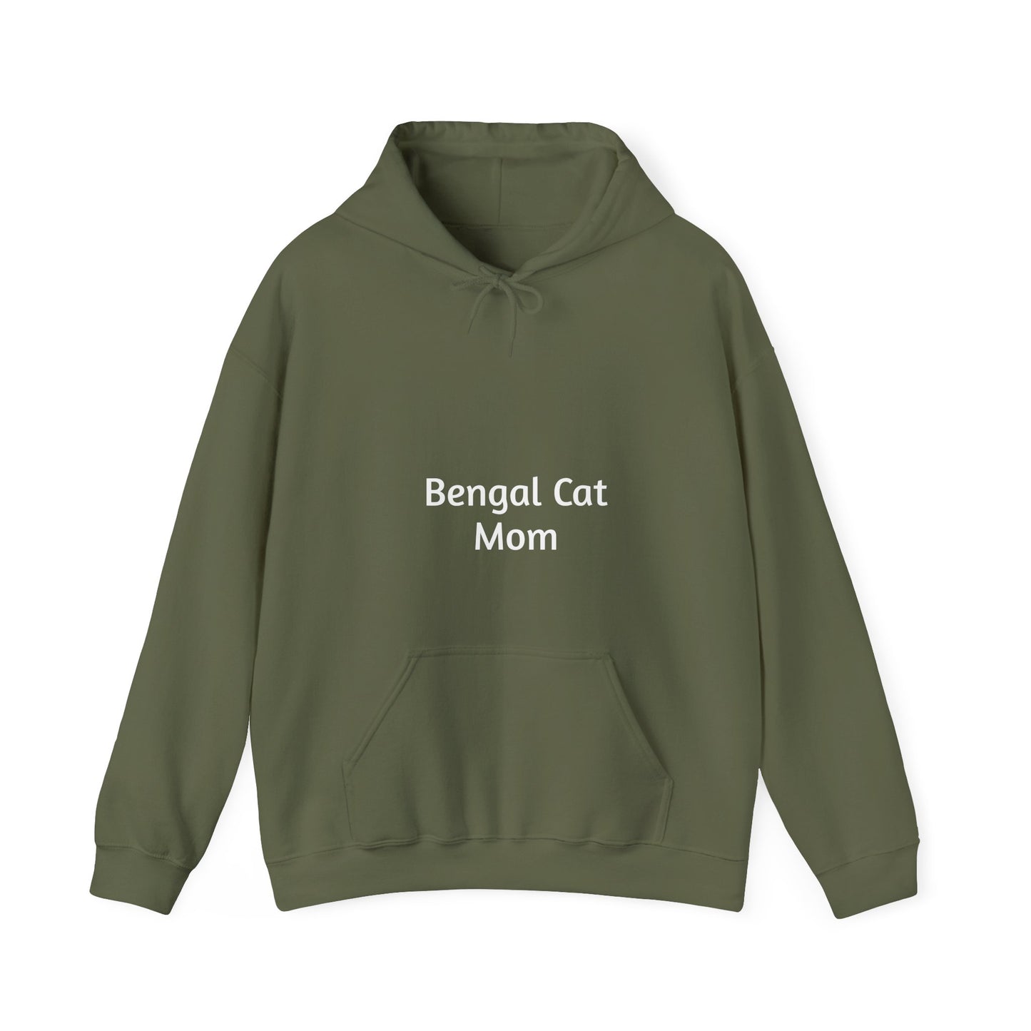 Bengal Cat Mom Unisex Heavy Blend™ Hooded Sweatshirt