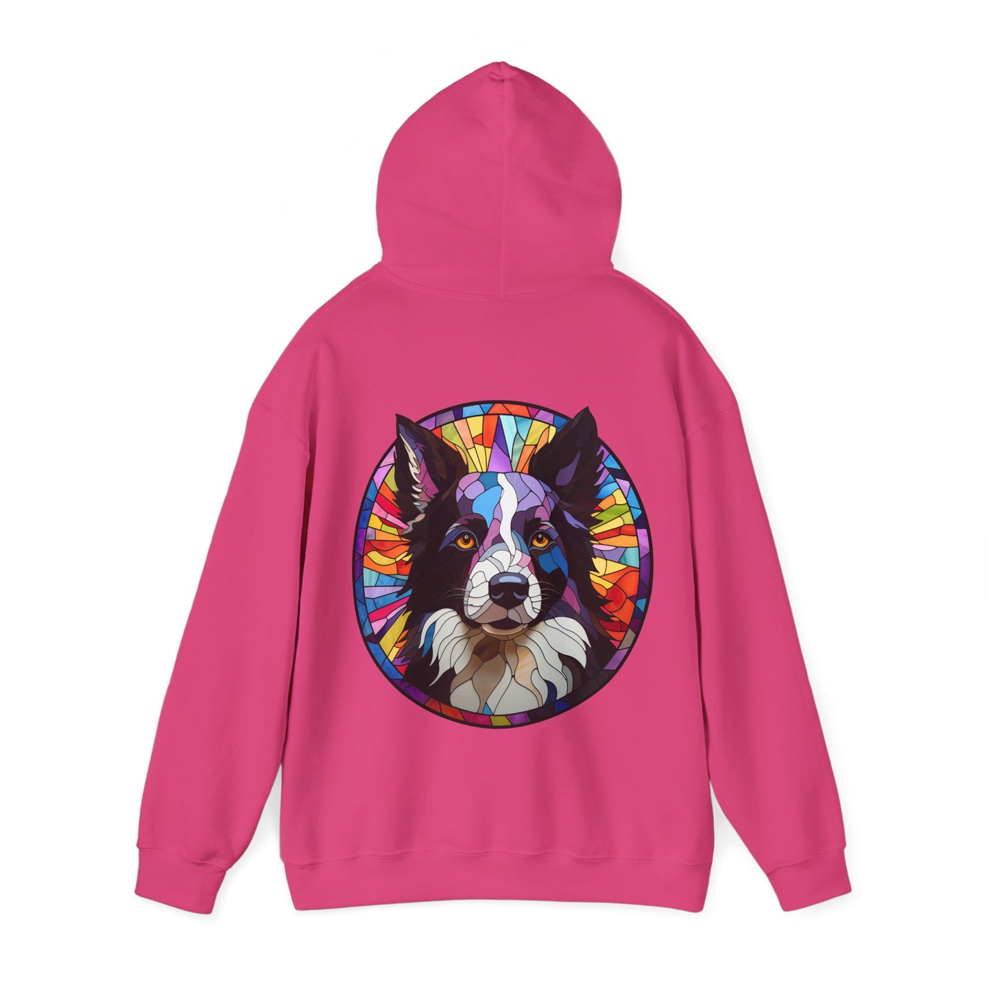 Definition Border Collie Unisex Heavy Blend™ Hooded Sweatshirt