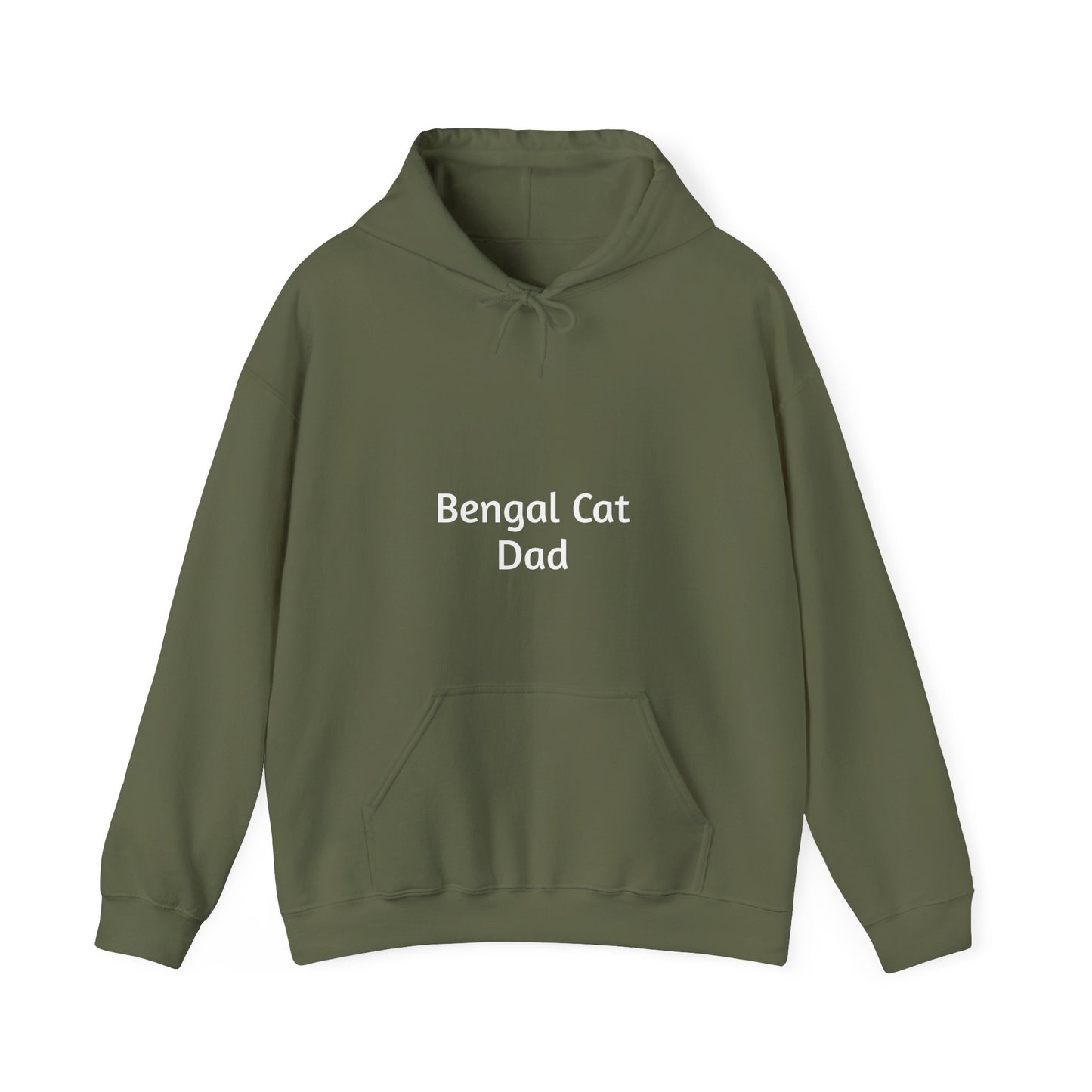 Bengal Cat Dad Unisex Heavy Blend™ Hooded Sweatshirt