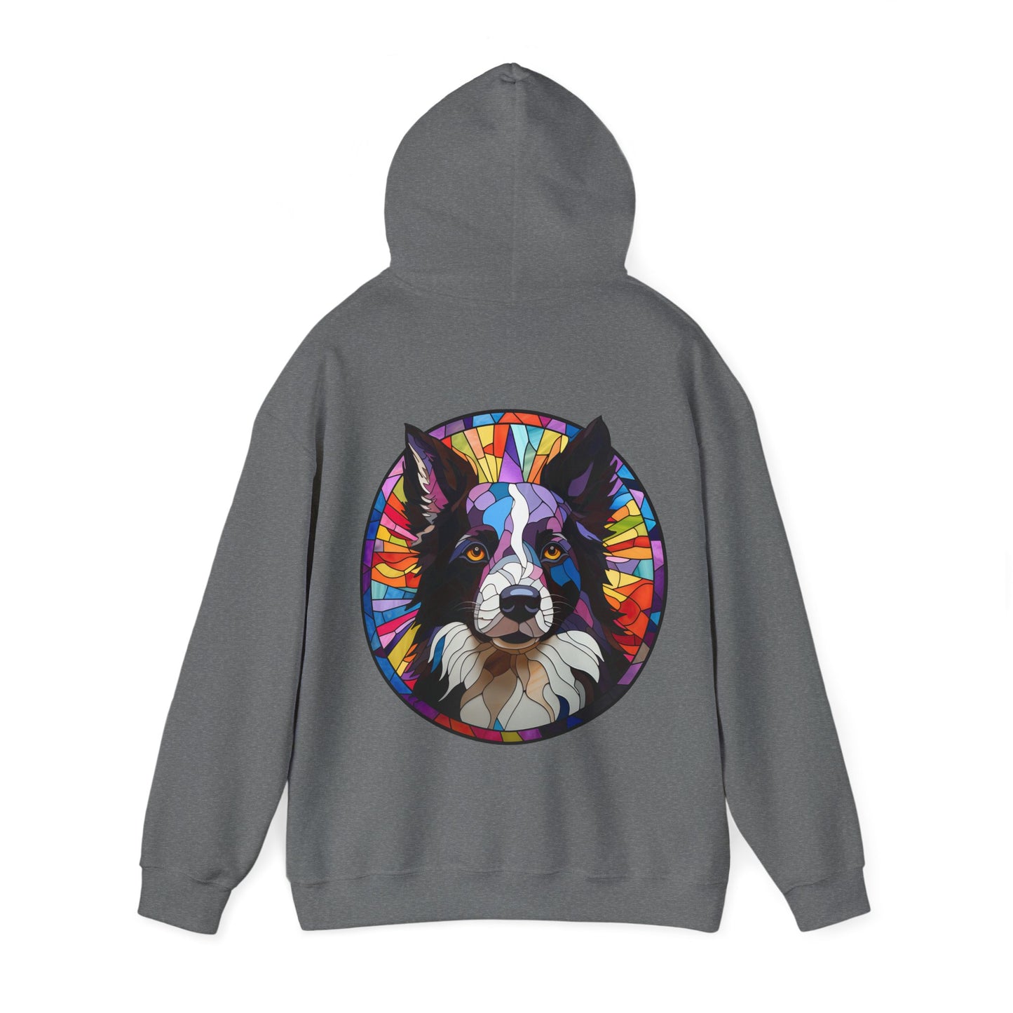 Definition Border Collie Unisex Heavy Blend™ Hooded Sweatshirt