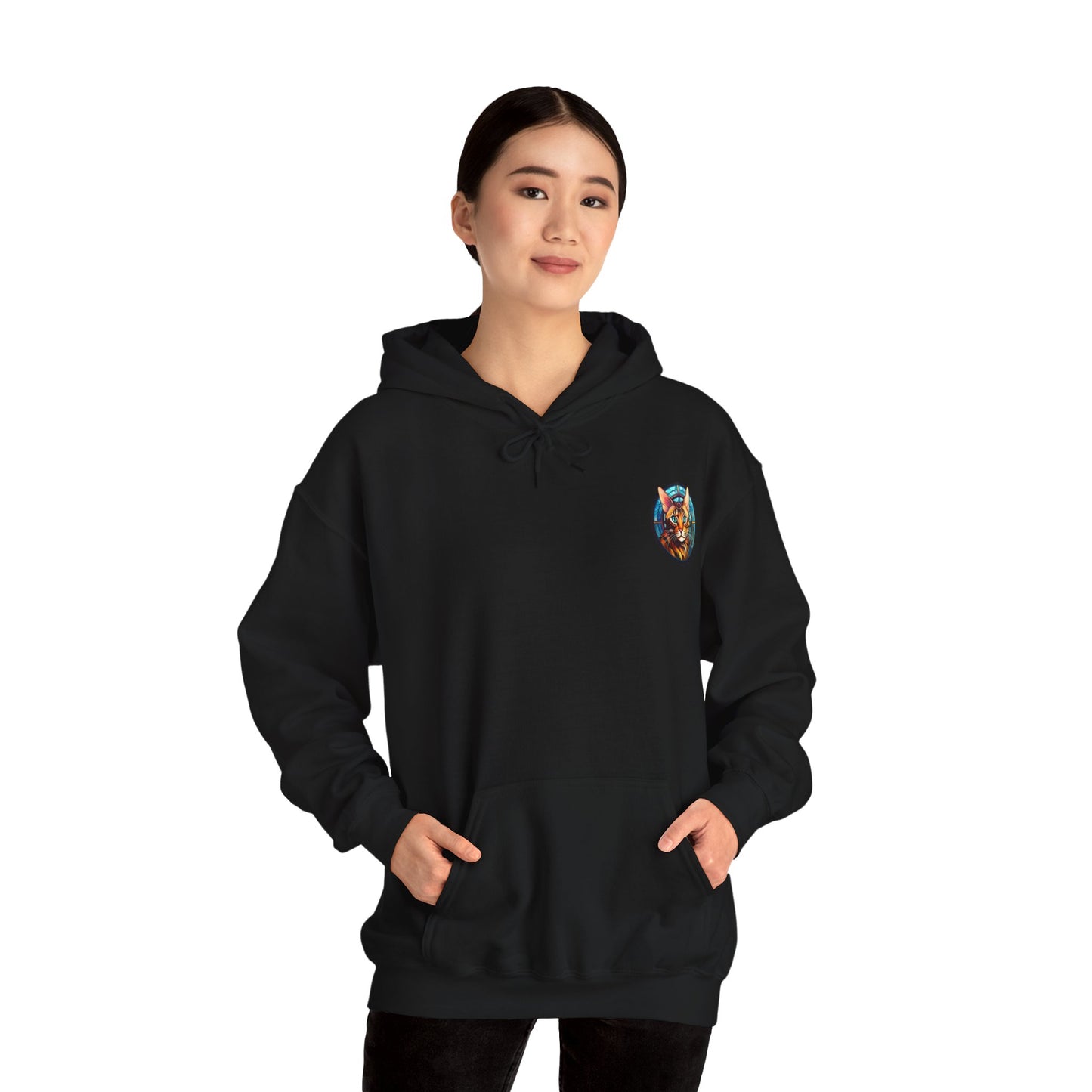 Bengal Cat Unisex Heavy Blend™ Hooded Sweatshirt