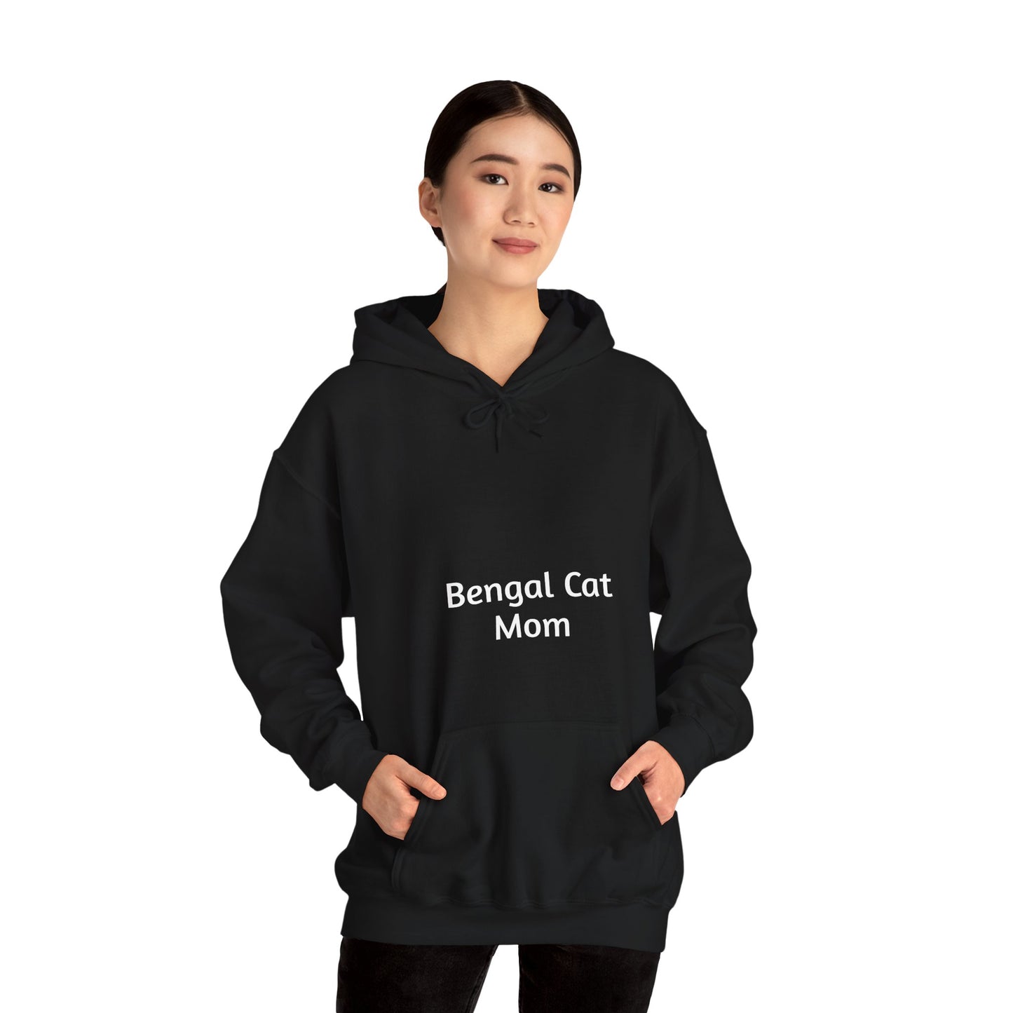 Bengal Cat Mom Unisex Heavy Blend™ Hooded Sweatshirt