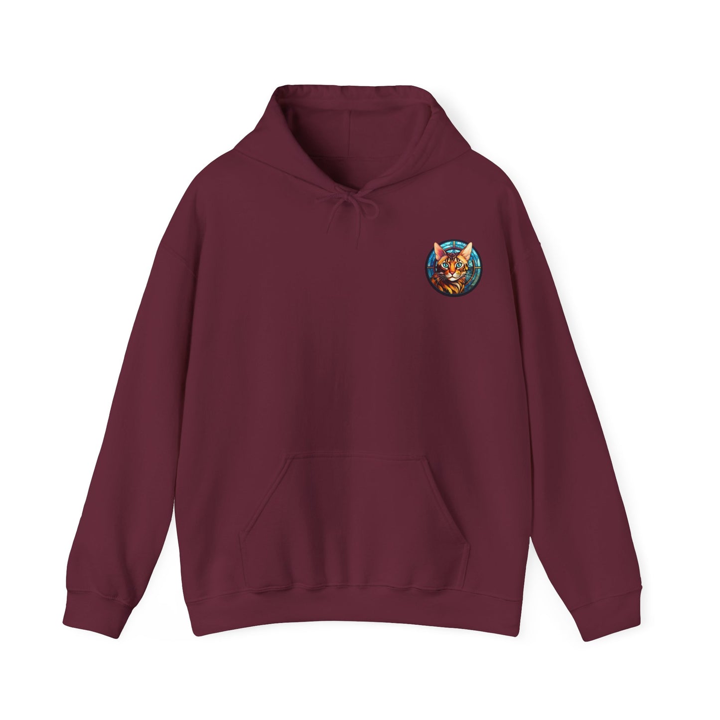 Bengal Cat Unisex Heavy Blend™ Hooded Sweatshirt