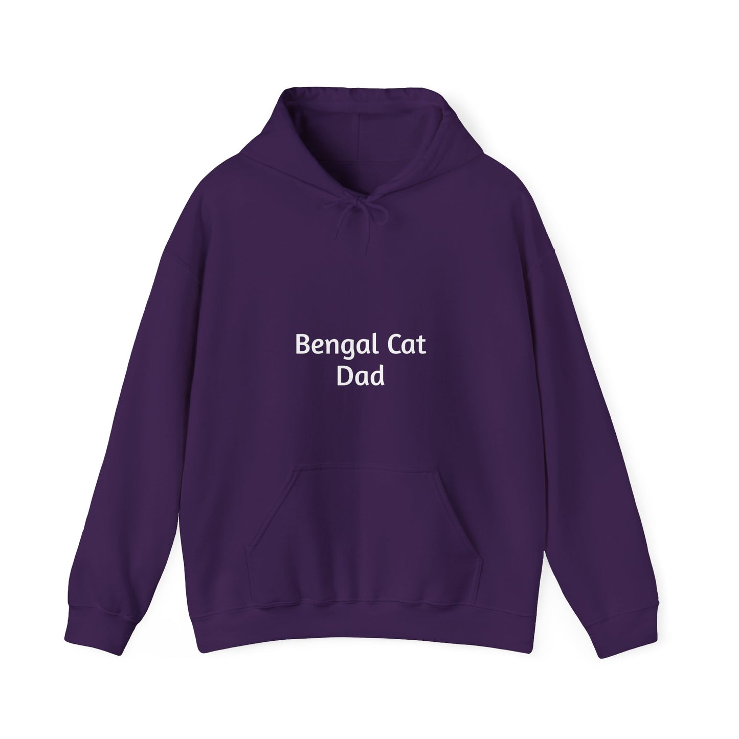 Bengal Cat Dad Unisex Heavy Blend™ Hooded Sweatshirt