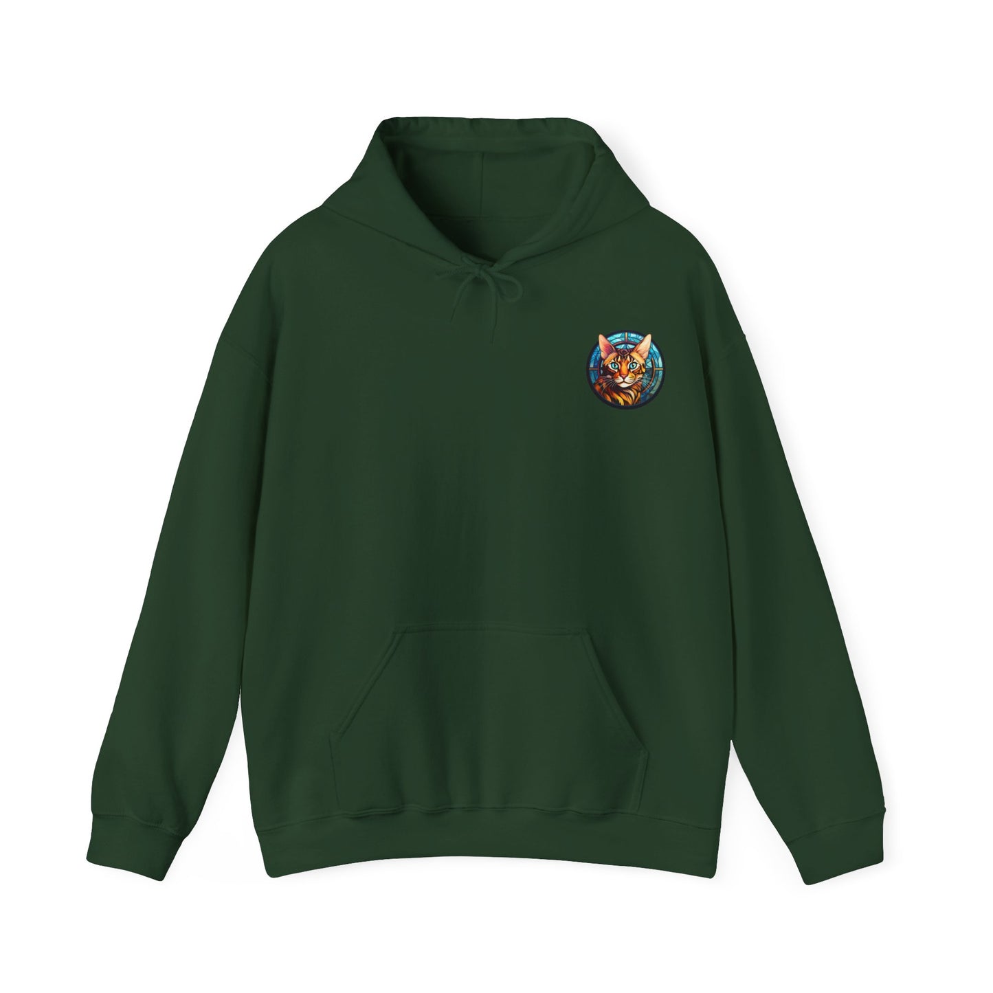 Bengal Cat Unisex Heavy Blend™ Hooded Sweatshirt