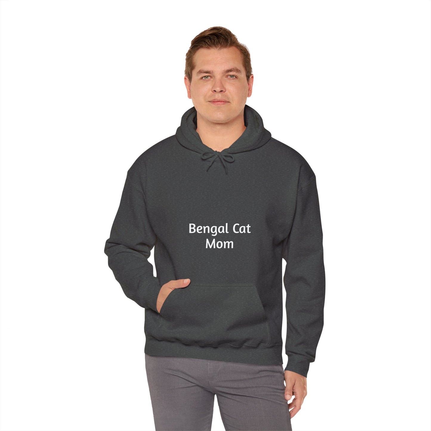 Bengal Cat Mom Unisex Heavy Blend™ Hooded Sweatshirt