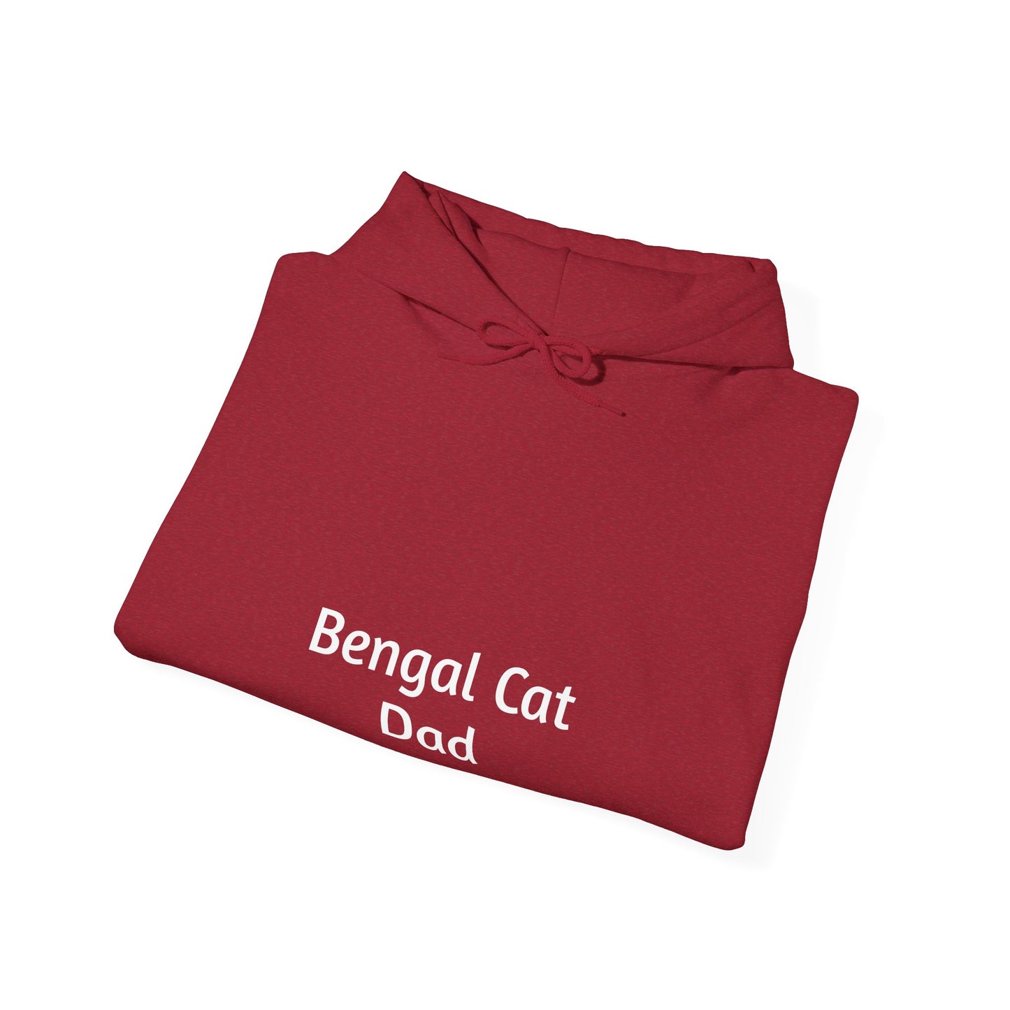 Bengal Cat Dad Unisex Heavy Blend™ Hooded Sweatshirt