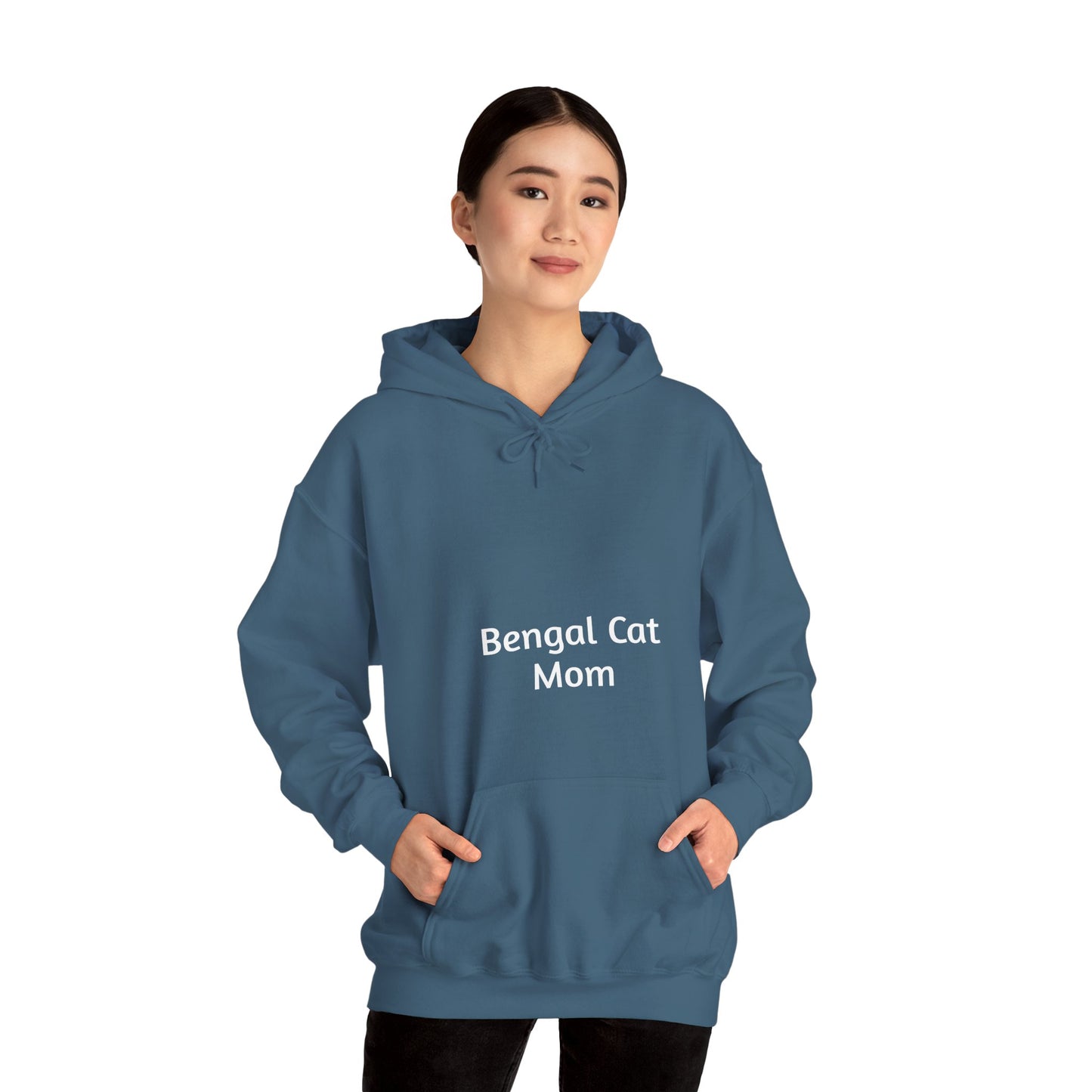 Bengal Cat Mom Unisex Heavy Blend™ Hooded Sweatshirt