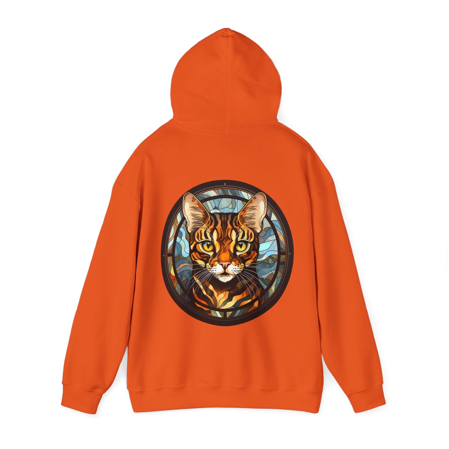 Definition Bengal Cat Unisex Heavy Blend™ Hooded Sweatshirt