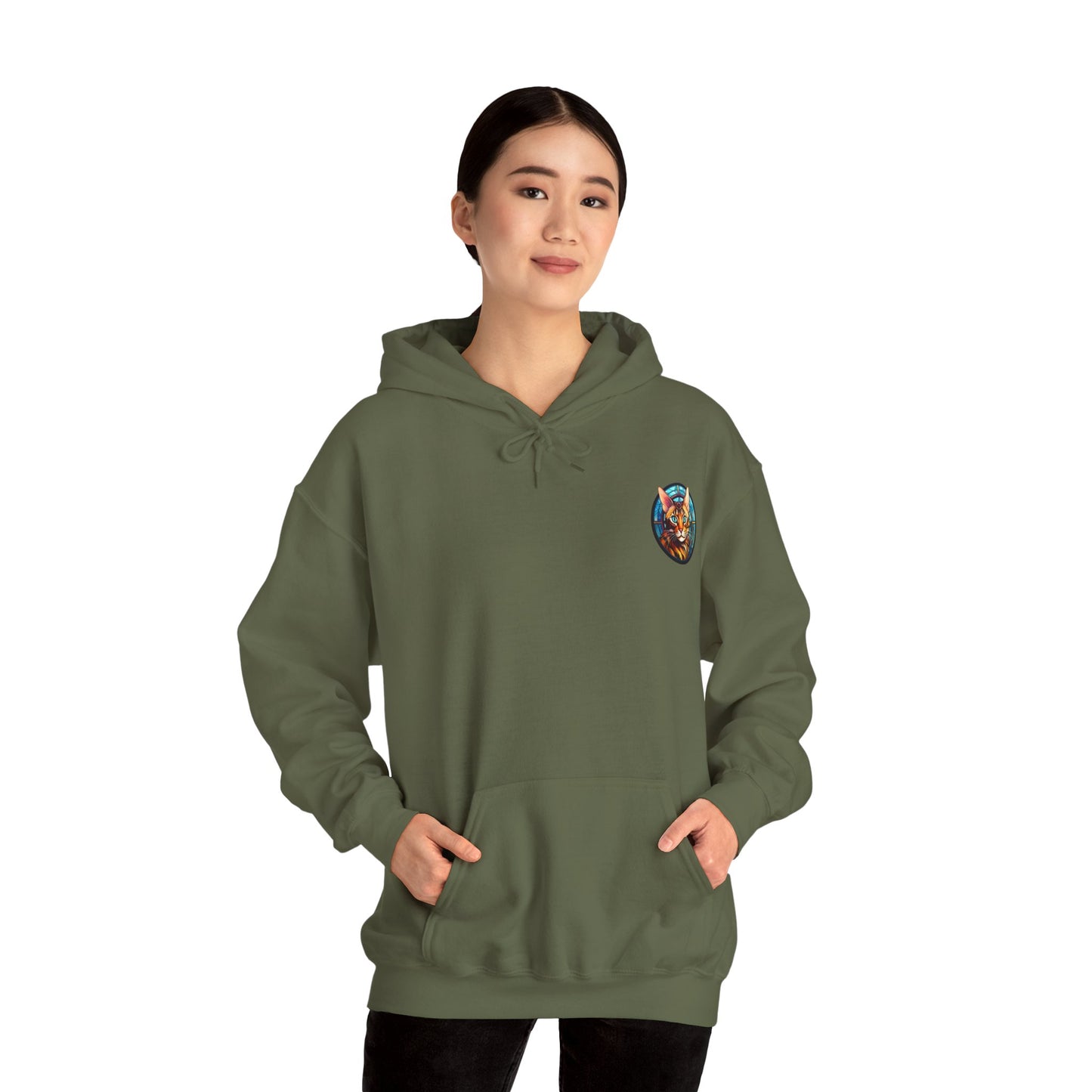 Bengal Cat Unisex Heavy Blend™ Hooded Sweatshirt