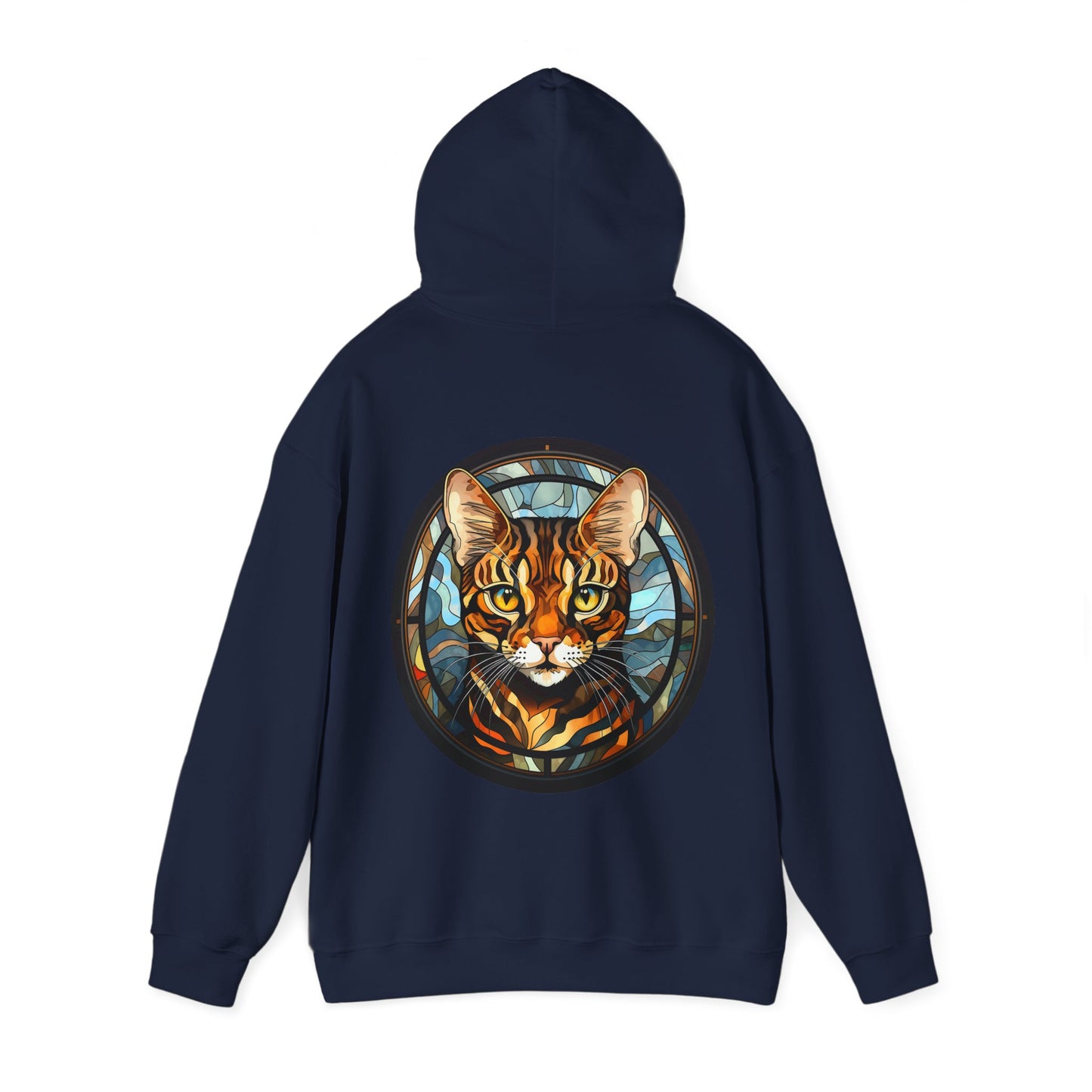 Definition Bengal Cat Unisex Heavy Blend™ Hooded Sweatshirt