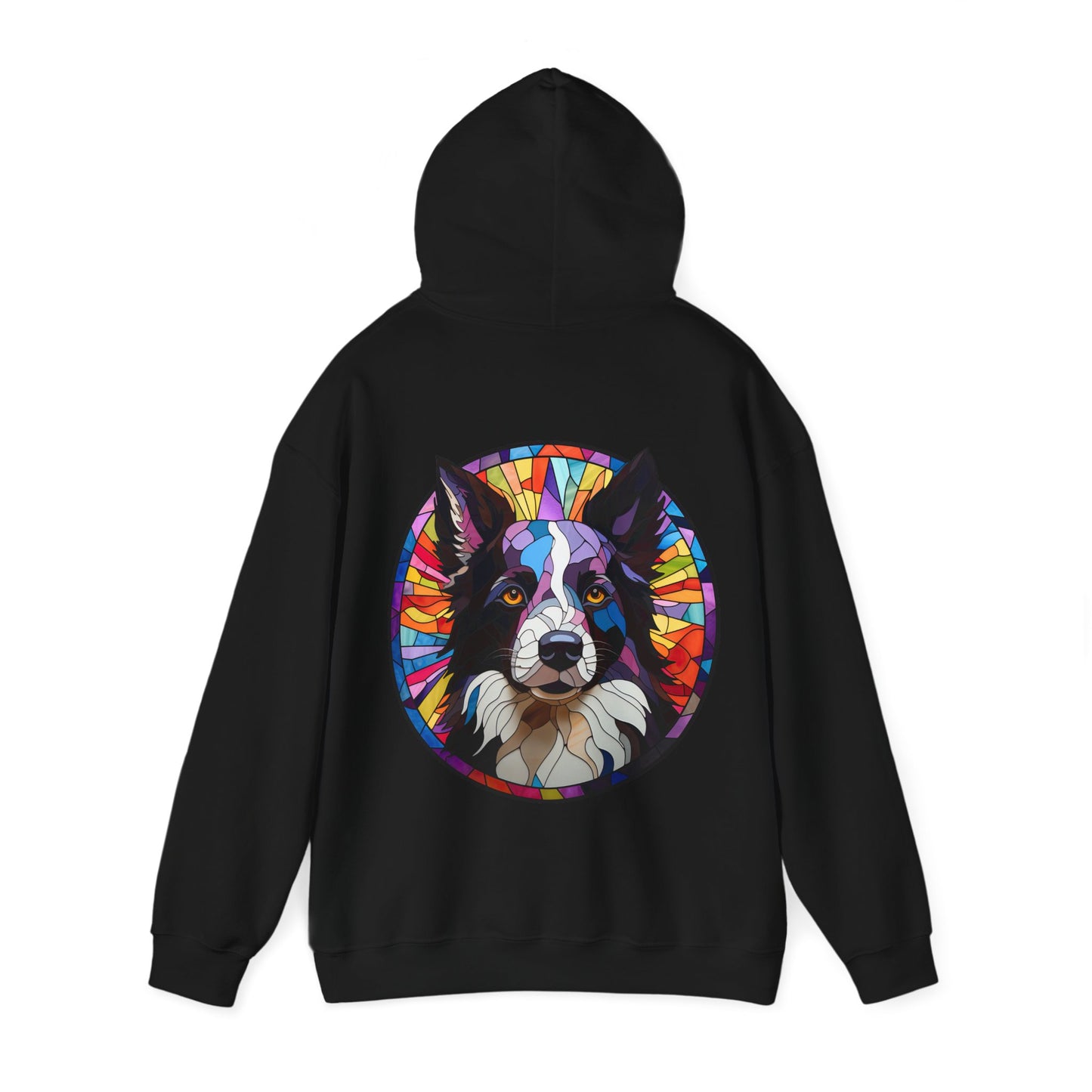 Definition Border Collie Unisex Heavy Blend™ Hooded Sweatshirt