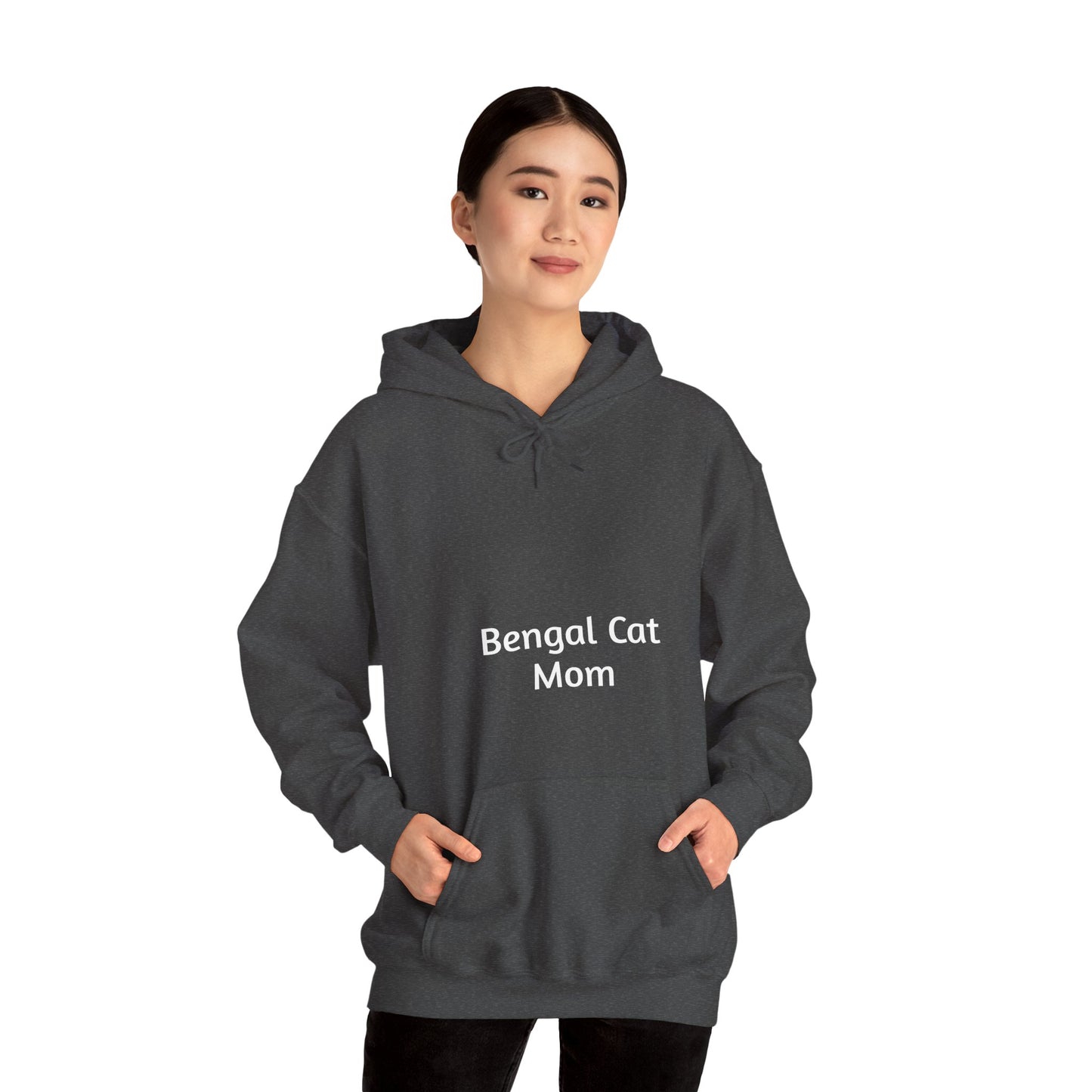 Bengal Cat Mom Unisex Heavy Blend™ Hooded Sweatshirt