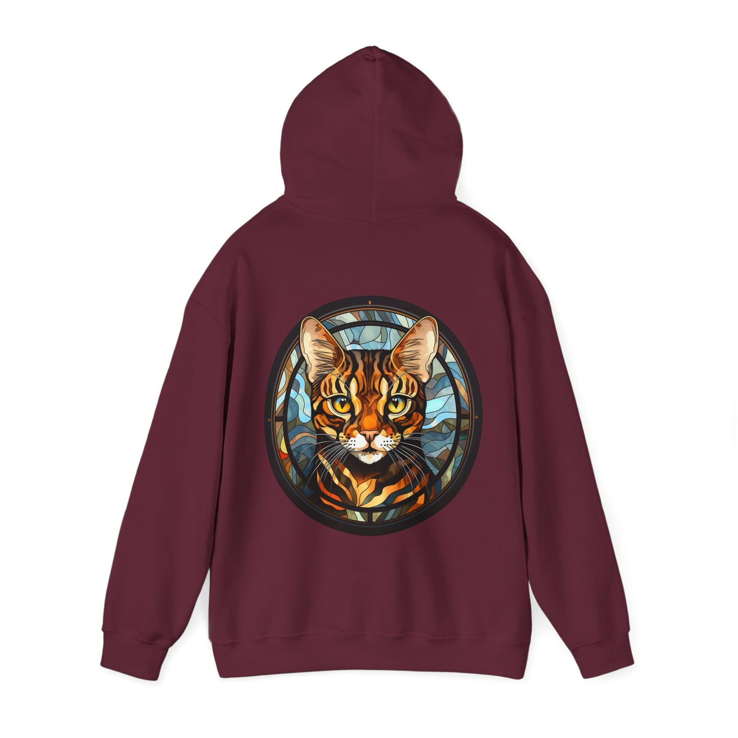 Bengal Cat Dad Unisex Heavy Blend™ Hooded Sweatshirt