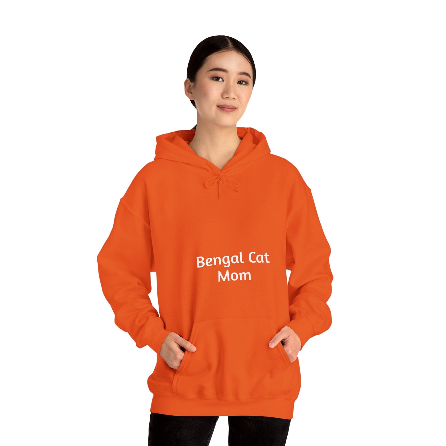 Bengal Cat Mom Unisex Heavy Blend™ Hooded Sweatshirt