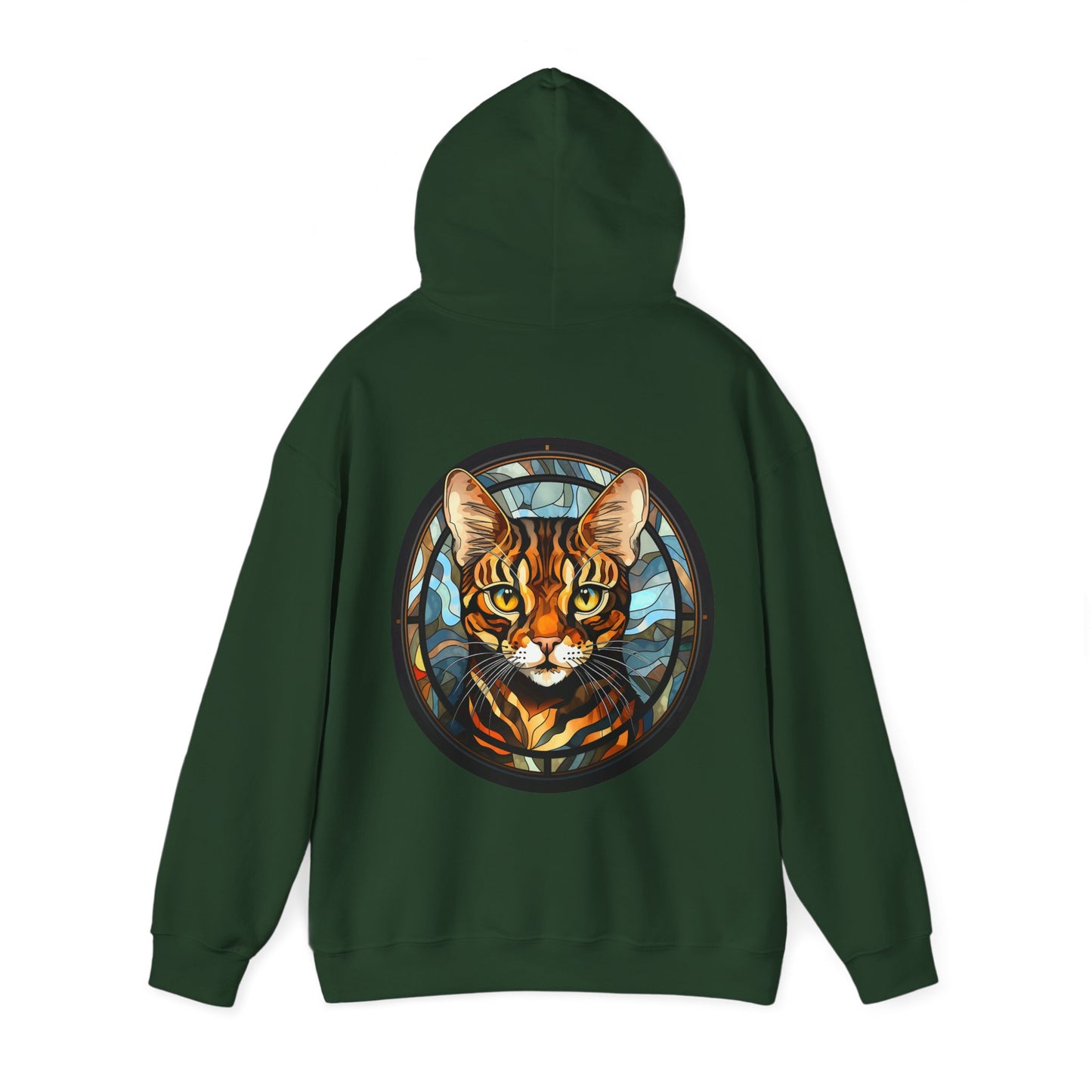 Definition Bengal Cat Unisex Heavy Blend™ Hooded Sweatshirt