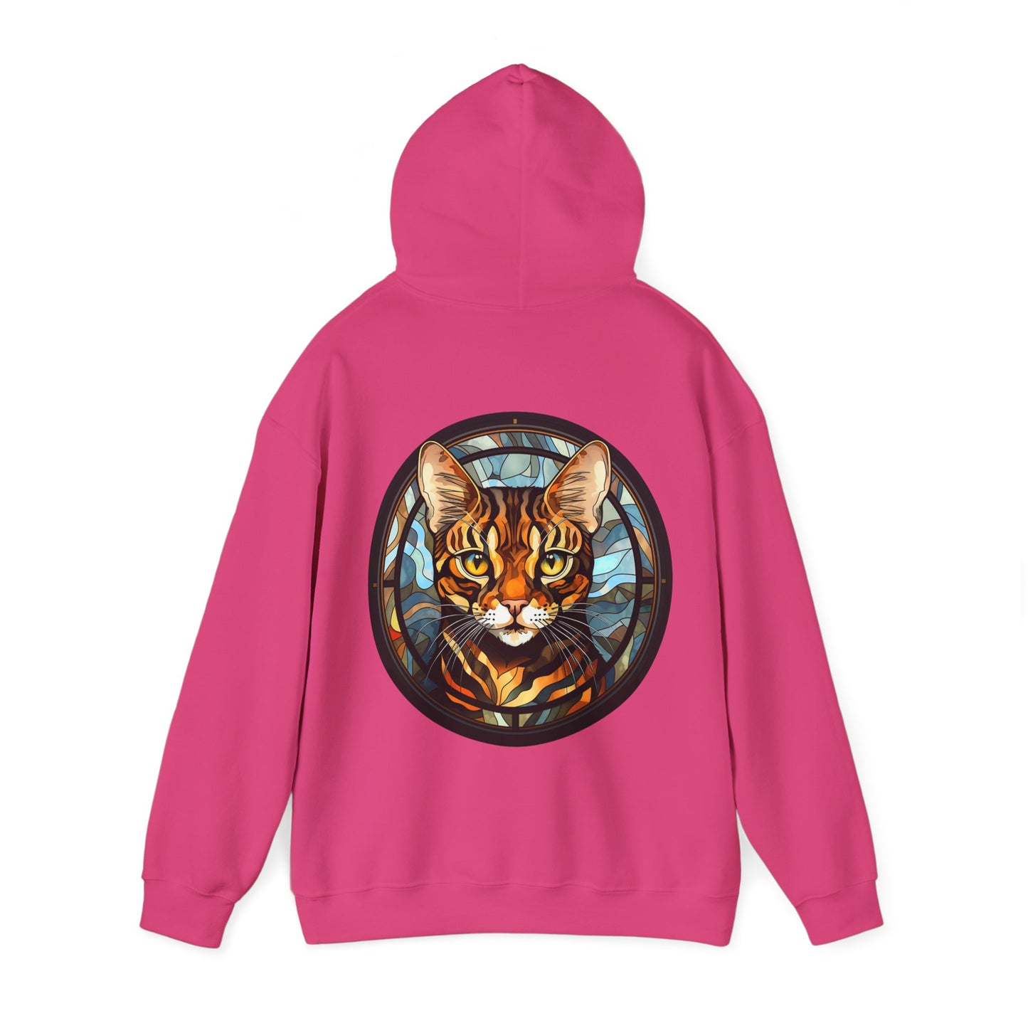 Definition Bengal Cat Unisex Heavy Blend™ Hooded Sweatshirt