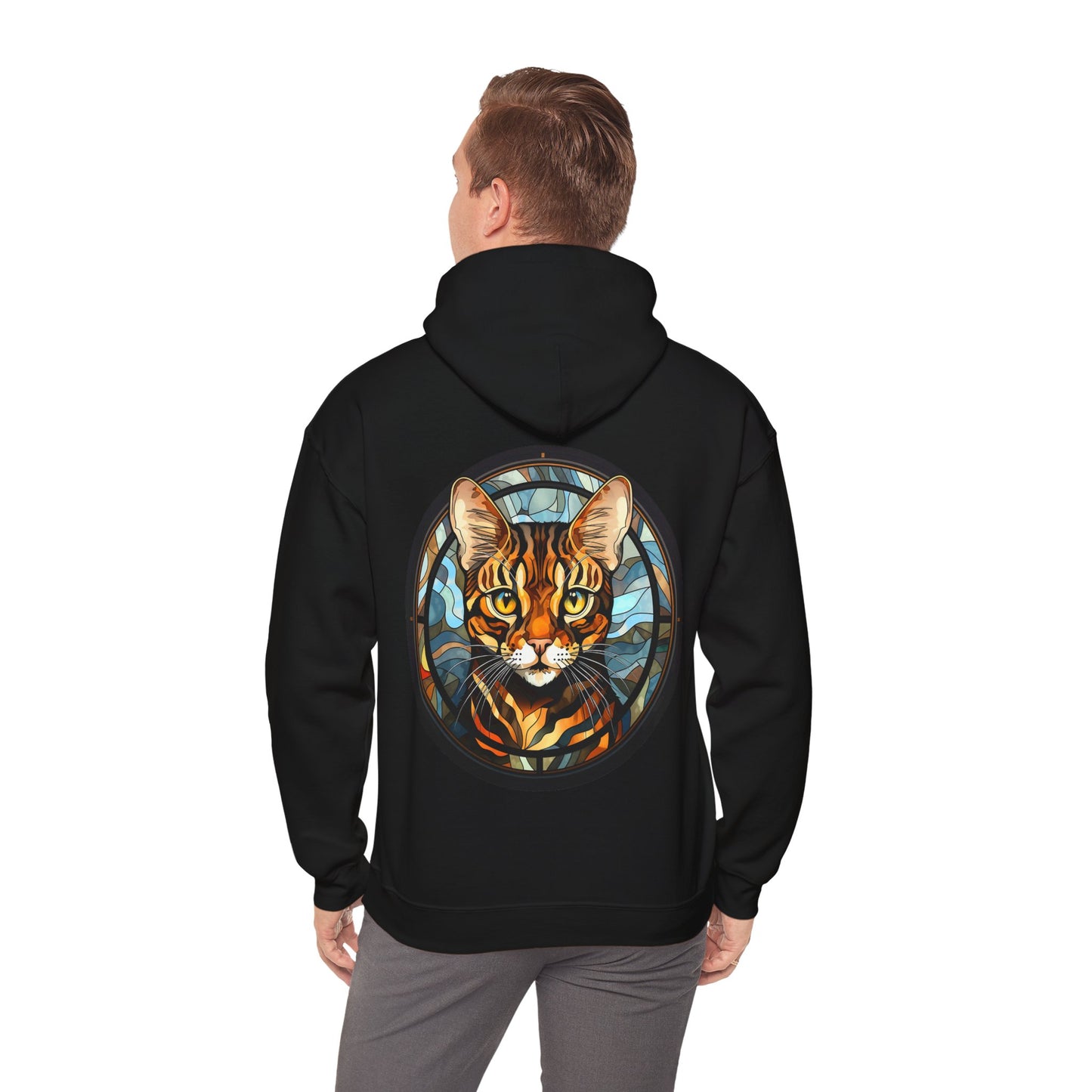 Definition Bengal Cat Unisex Heavy Blend™ Hooded Sweatshirt