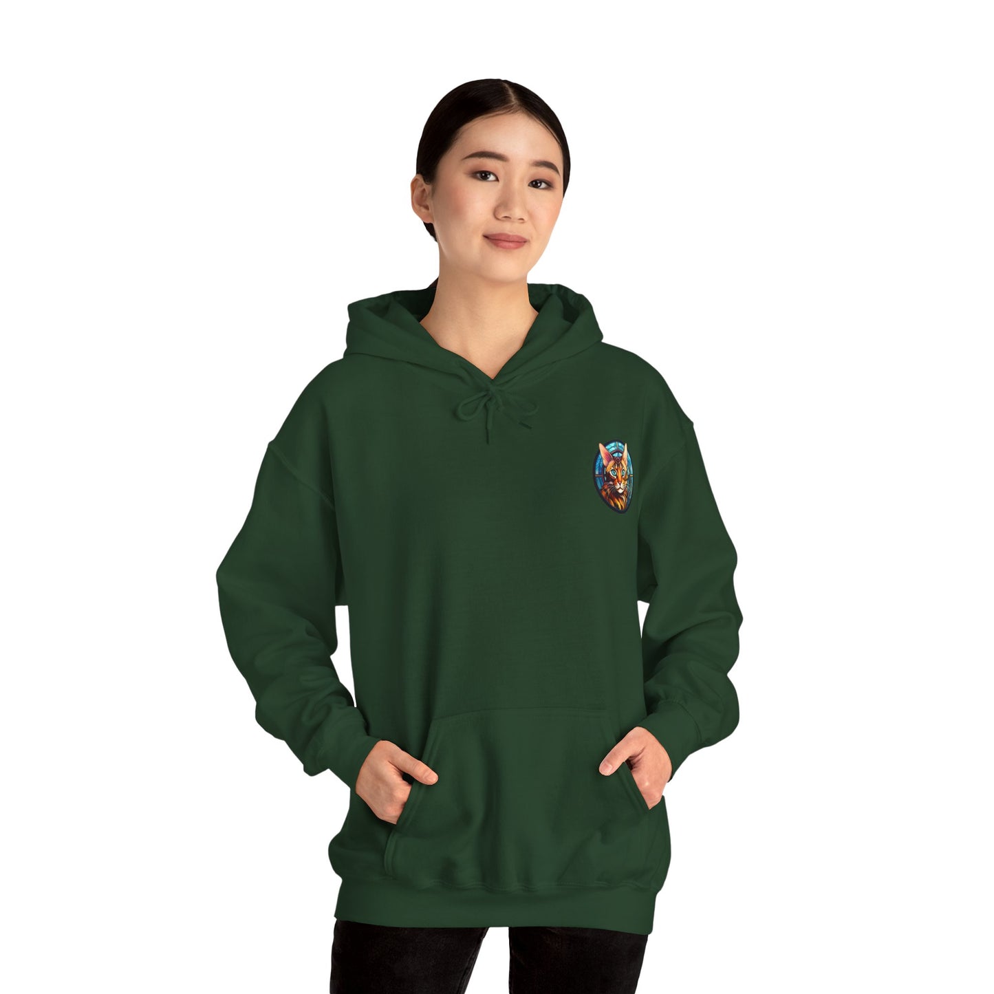 Bengal Cat Unisex Heavy Blend™ Hooded Sweatshirt