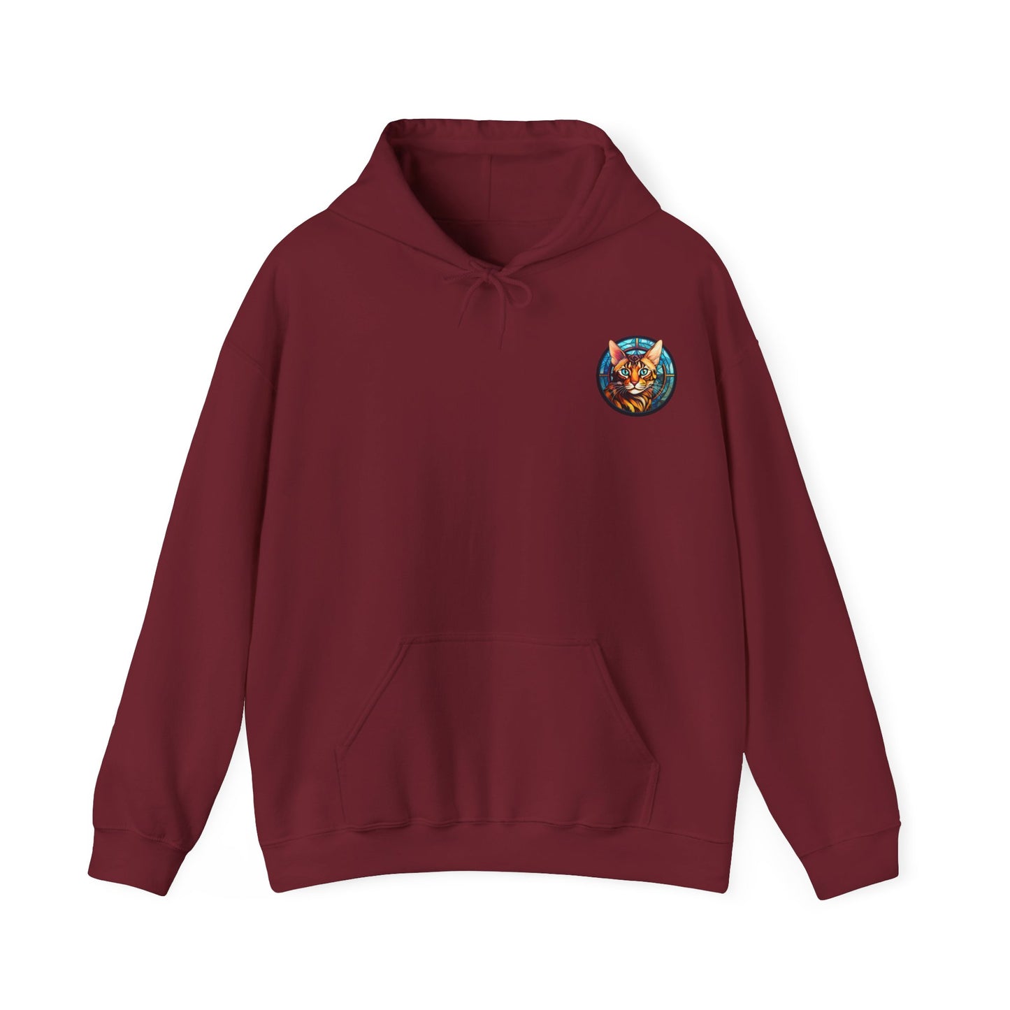 Bengal Cat Unisex Heavy Blend™ Hooded Sweatshirt