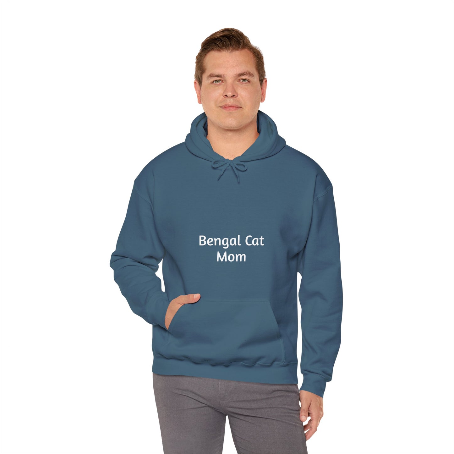 Bengal Cat Mom Unisex Heavy Blend™ Hooded Sweatshirt