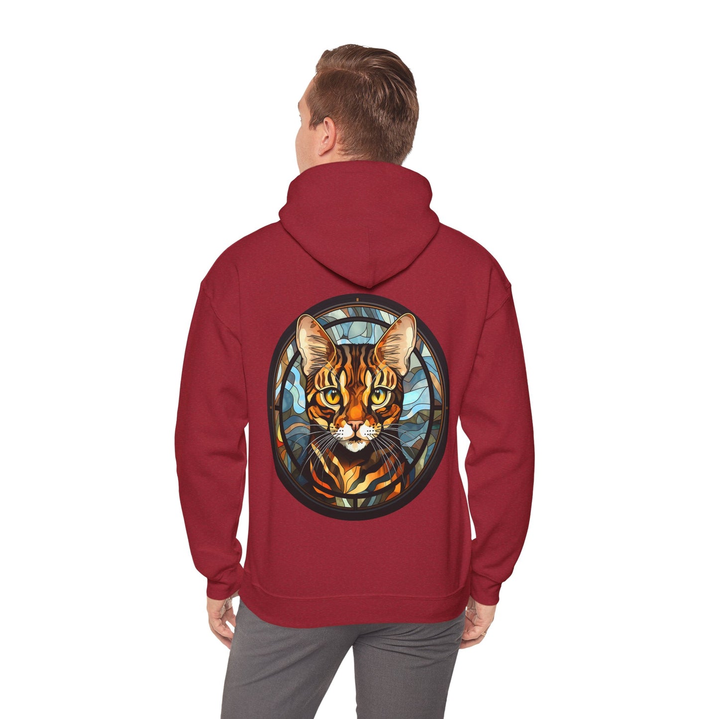 Bengal Cat Mom Unisex Heavy Blend™ Hooded Sweatshirt