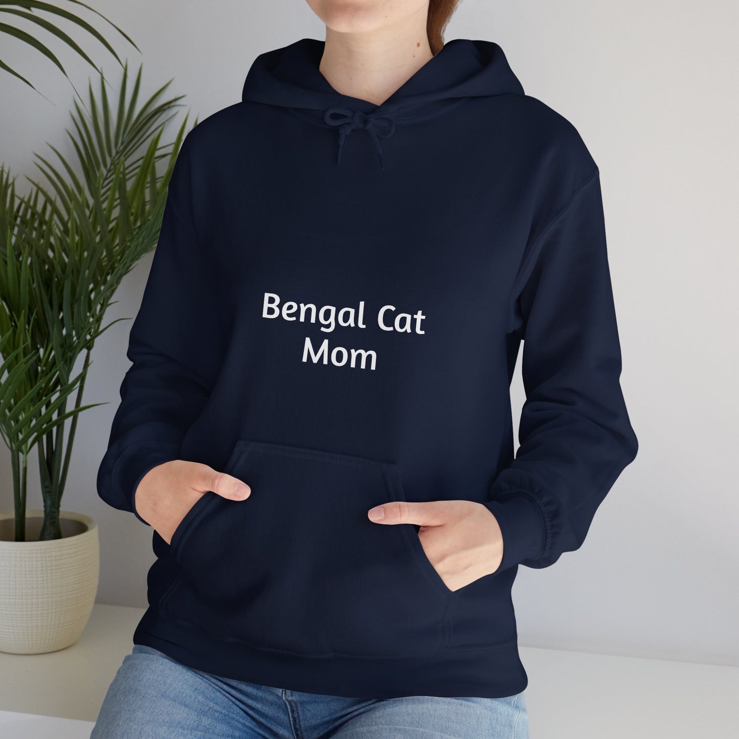 Bengal Cat Mom Unisex Heavy Blend™ Hooded Sweatshirt